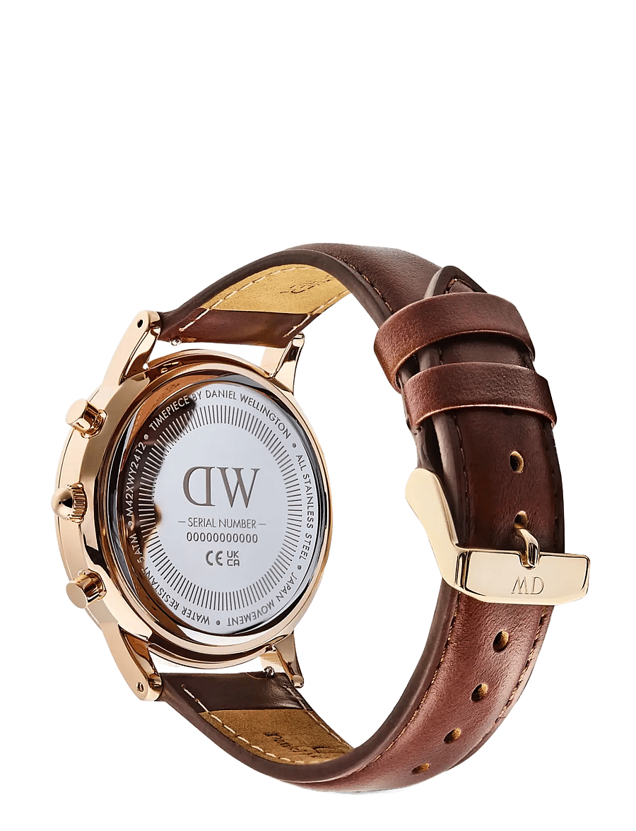 Daniel Wellington - Iconic Chronograph 42 St Mawes RG Arctic - analoge uhren - rose_gold - 2
