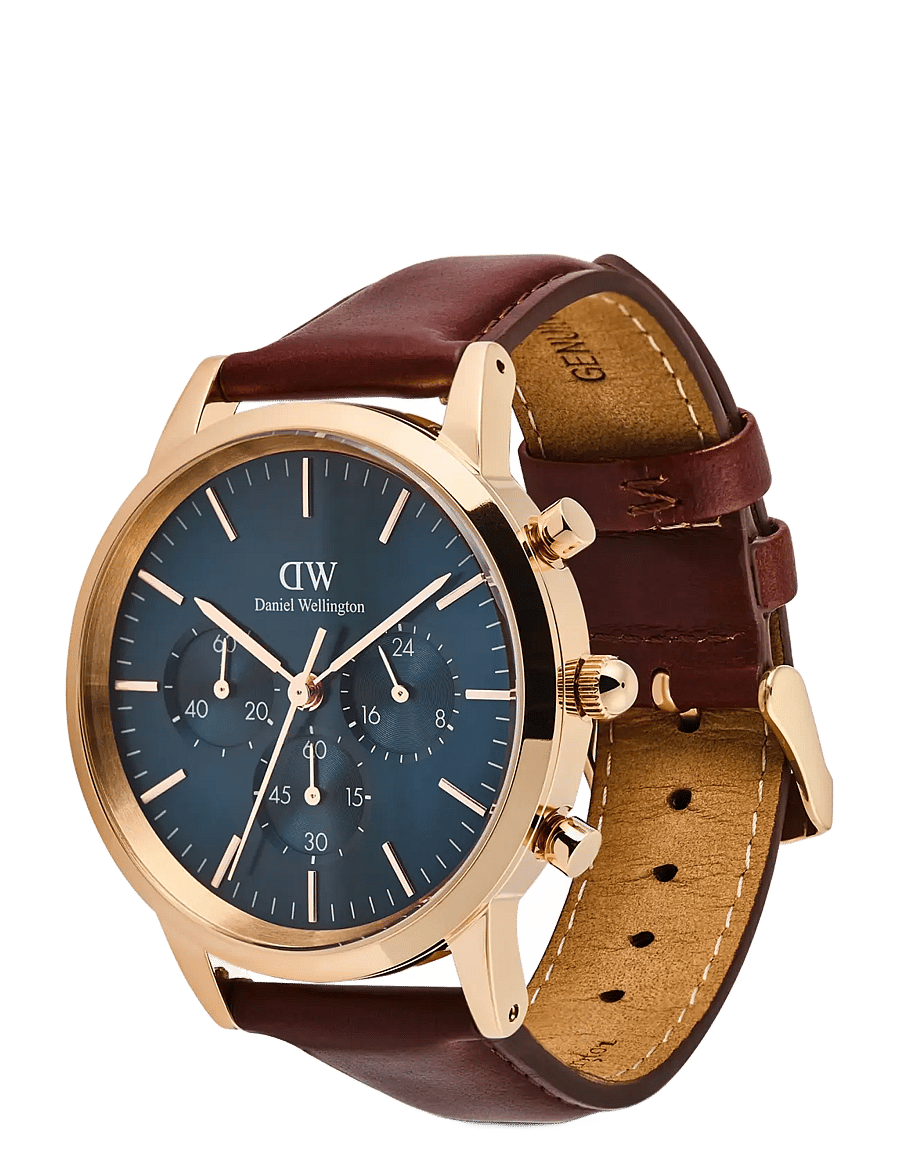 Daniel Wellington - Iconic Chronograph 42 St Mawes RG Arctic - analoge uhren - rose_gold - 3