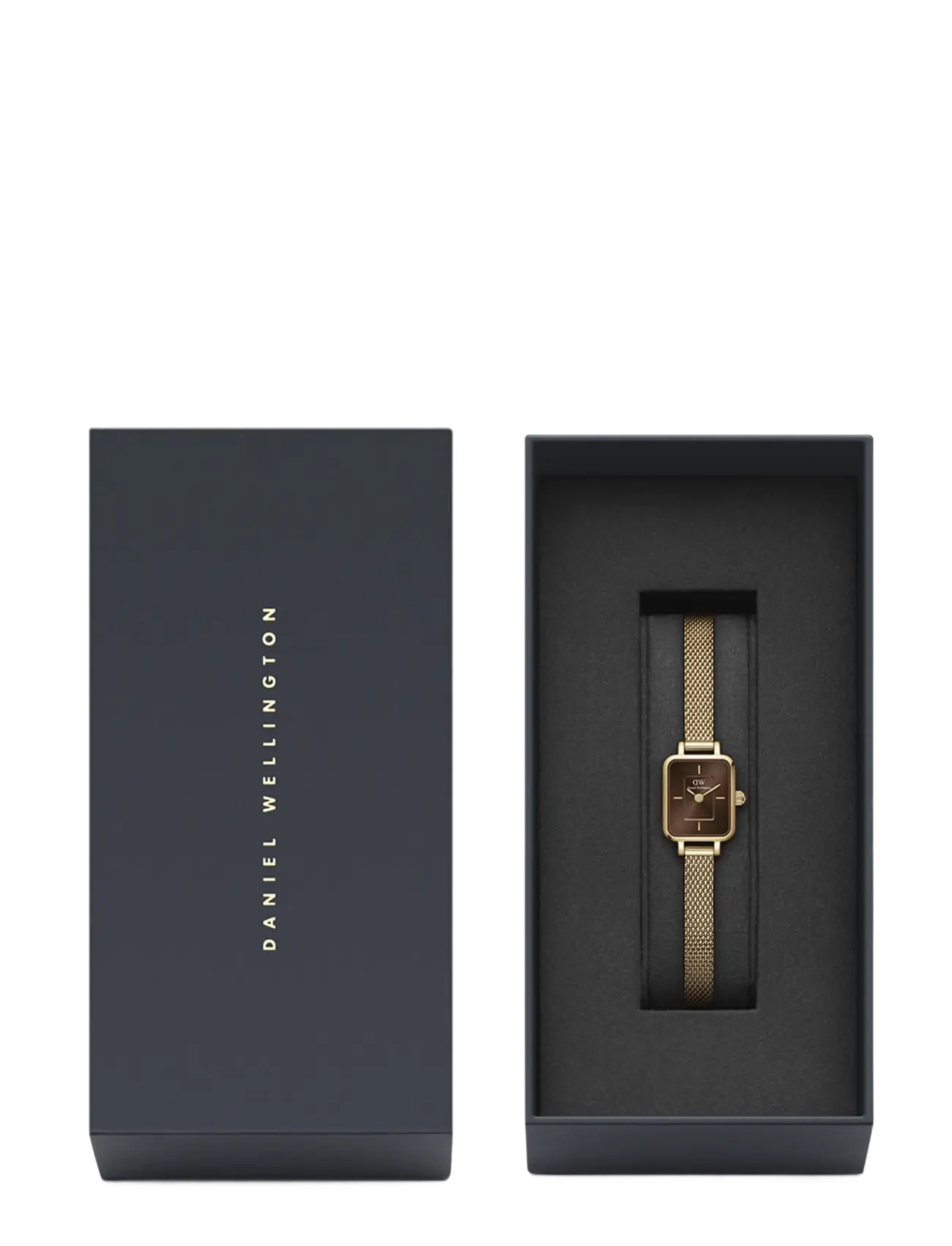 Daniel Wellington - Quadro Mini 15.4x18.2 Evergold G Amber - analoge ure - gold - 2
