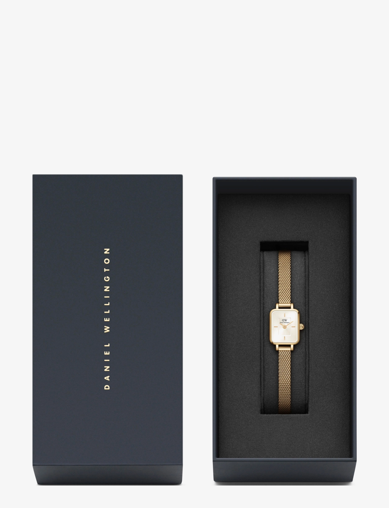 Daniel Wellington - Quadro Mini 15.4x18.2 Evergold G Champagne - analoge uhren - gold - 2