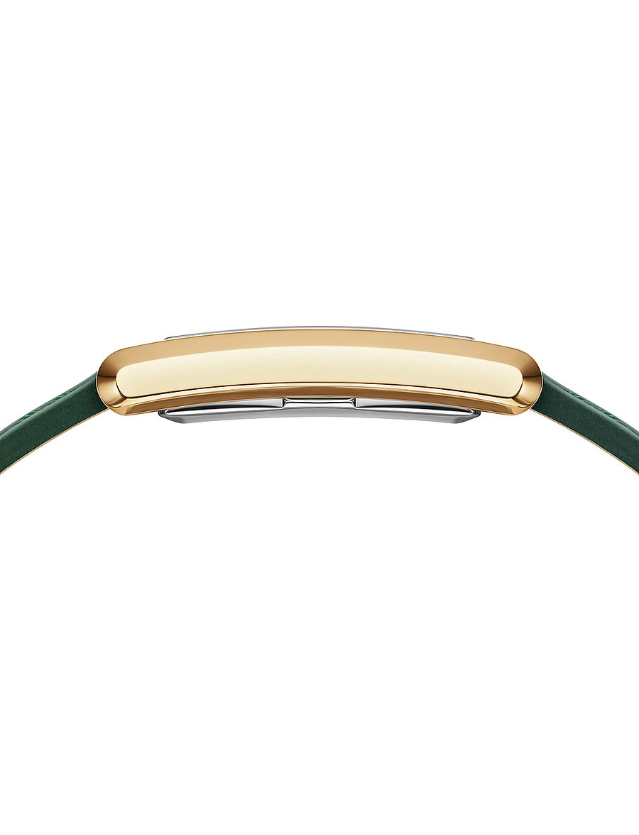 Daniel Wellington - Bound 22x32 Green croc leather G Champagne Sunray - analoge ure - gold - 3
