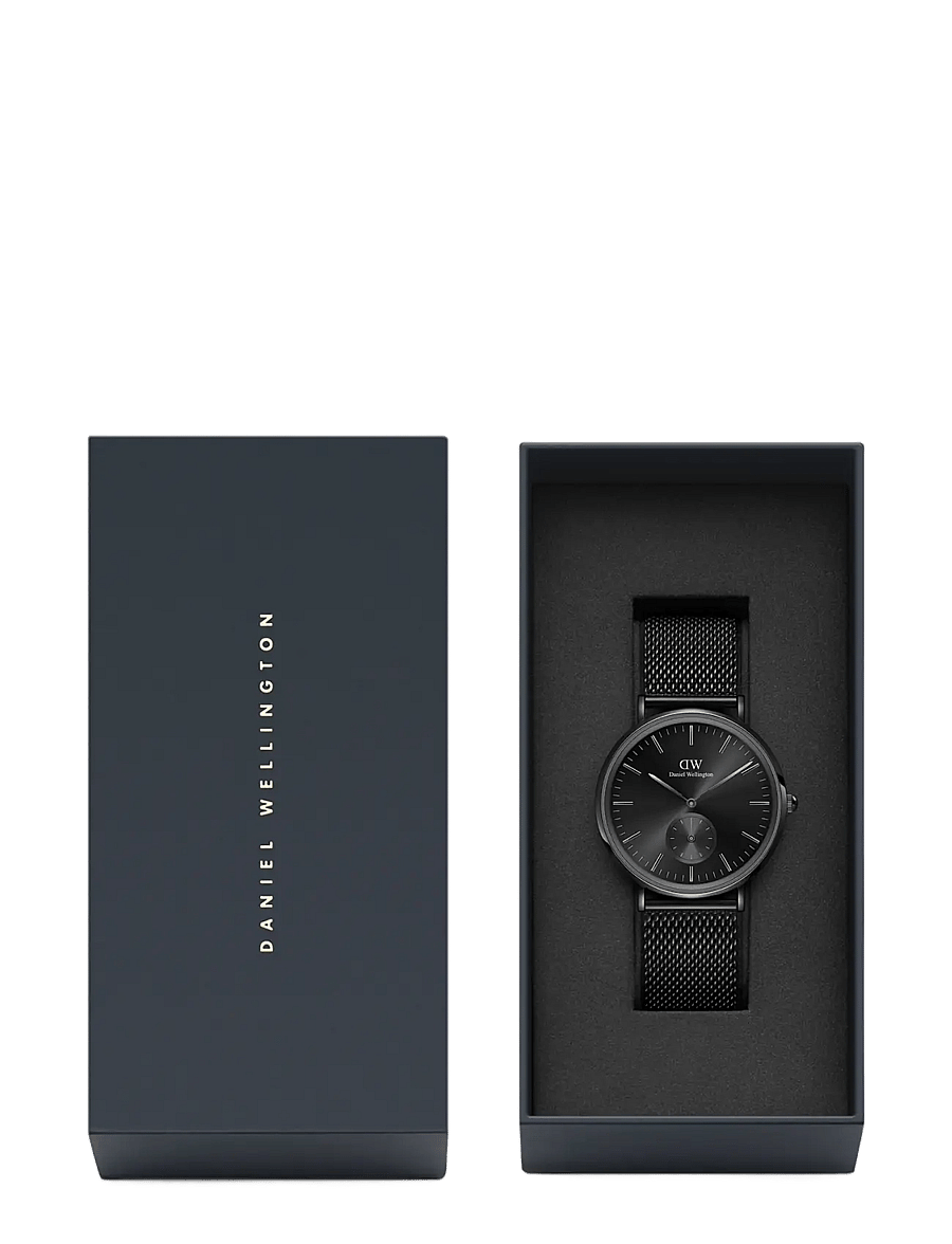 Daniel Wellington - Classic Multi-Eye 40 Ashfield B Onyx - analoga klockor - black - 3