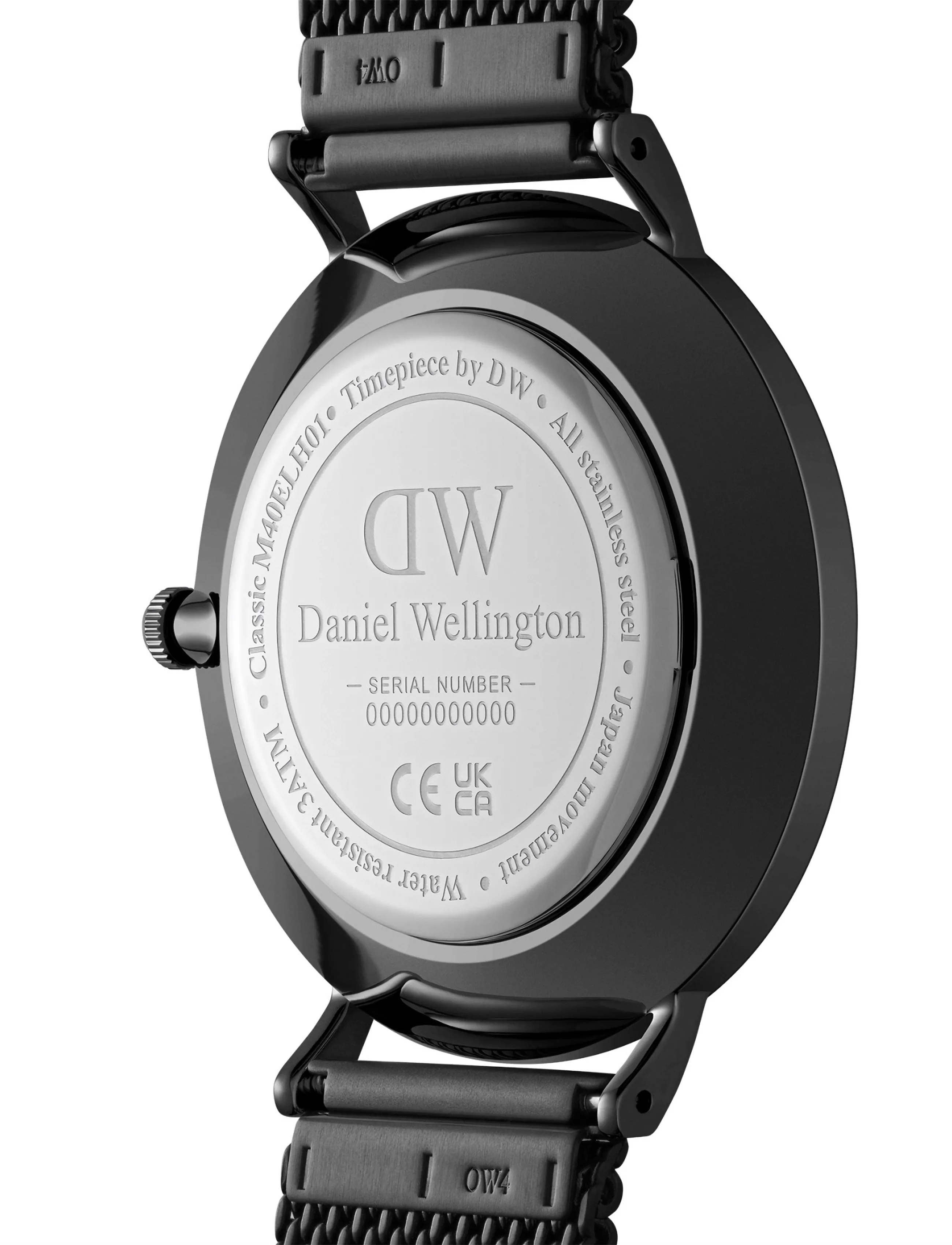 Daniel Wellington - Classic Multi-Eye 40 Ashfield B Onyx - analoge uhren - black - 4