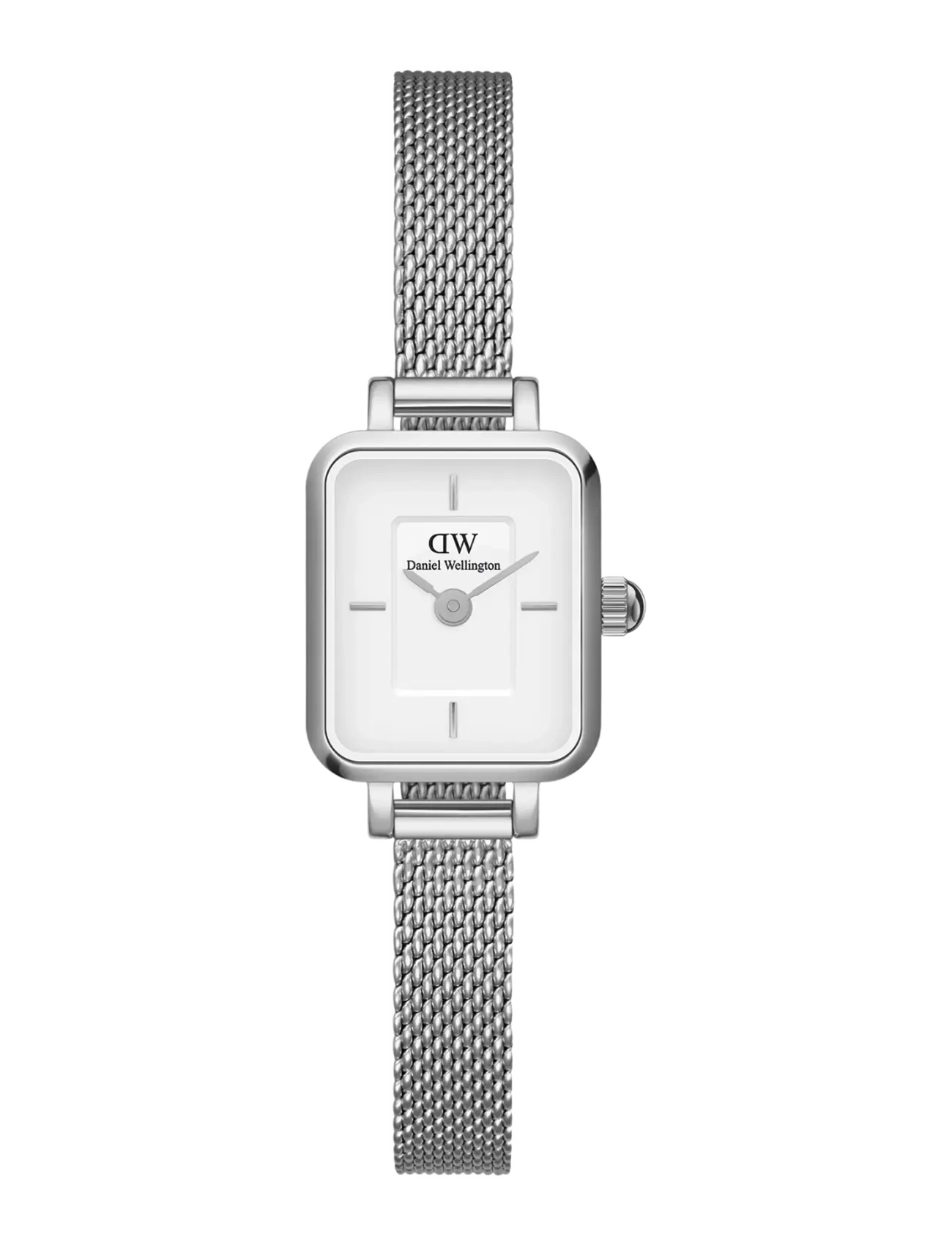 Daniel Wellington Quadro Mini 15.4x18.2 Sterling S White - Basics - SILVER / silver