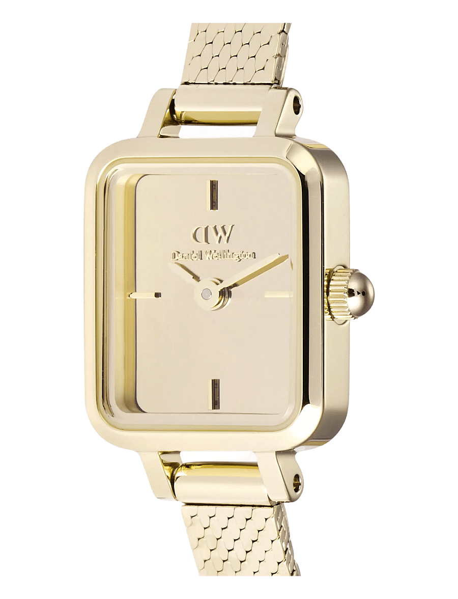 Daniel Wellington - Quadro Mini 15.4x18.2 Reflection G - analoge ure - gold - 2