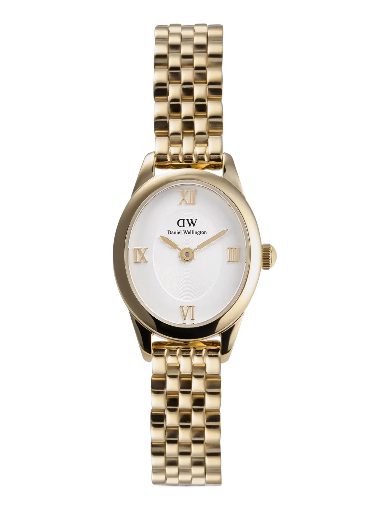 Daniel Wellington Ophelia Mini 22x25.5 Beans Link White G - Basics - GOLD / gold
