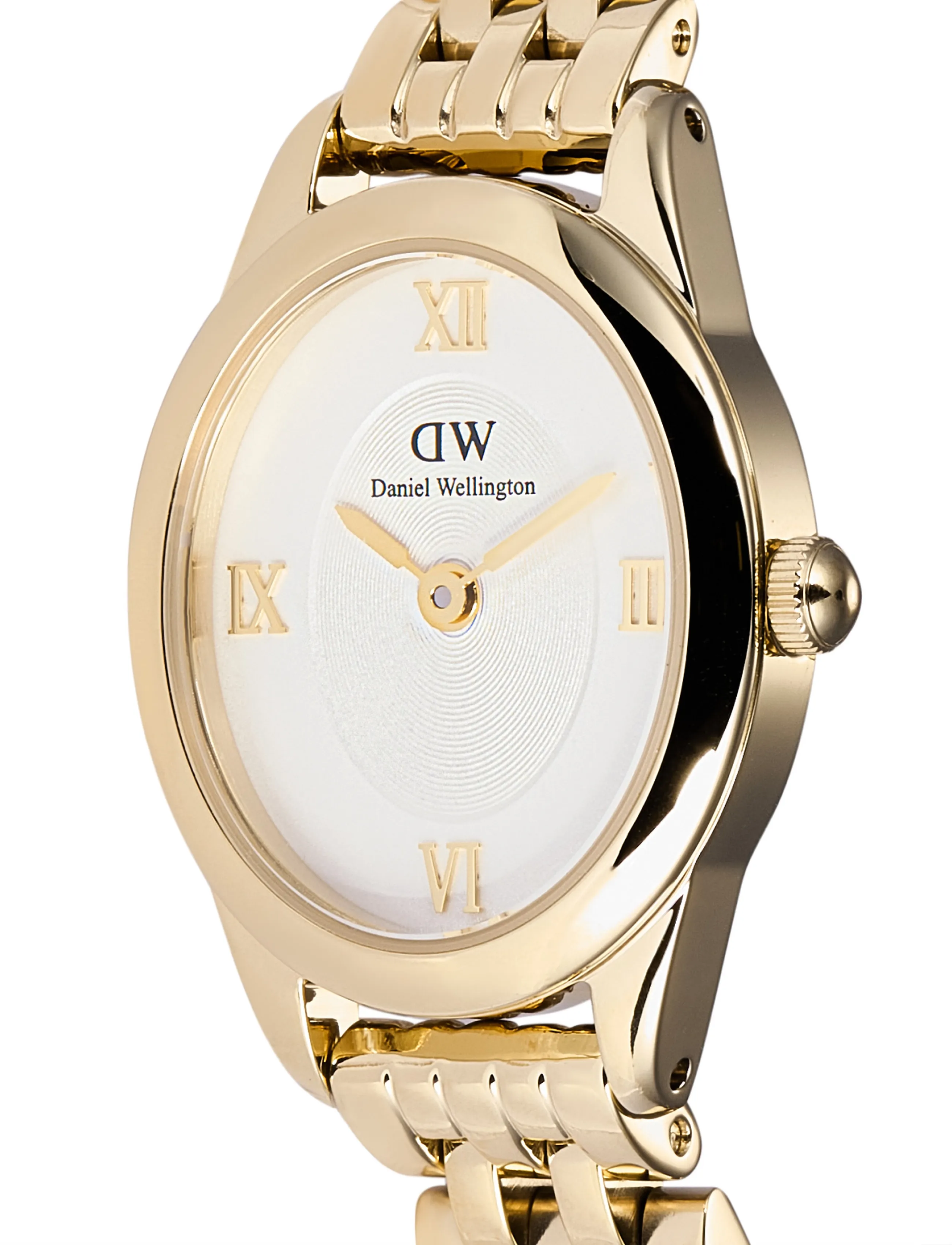Daniel Wellington - Ophelia Mini 22x25.5 Beans Link White G - analoge ure - gold - 5