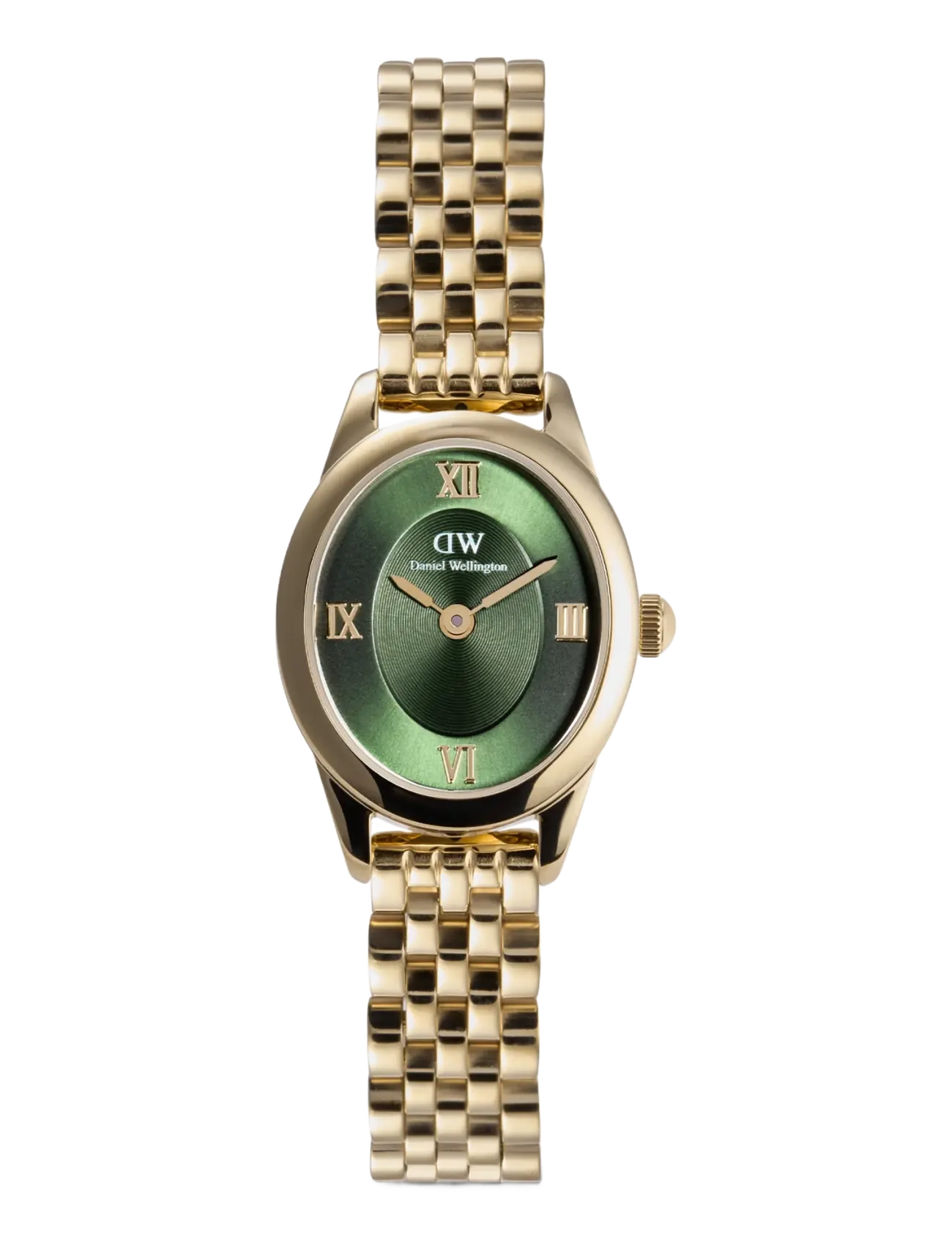 Daniel Wellington Ophelia Mini 22x25.5 Beans Link Emerald G - Basics - GOLD / gold