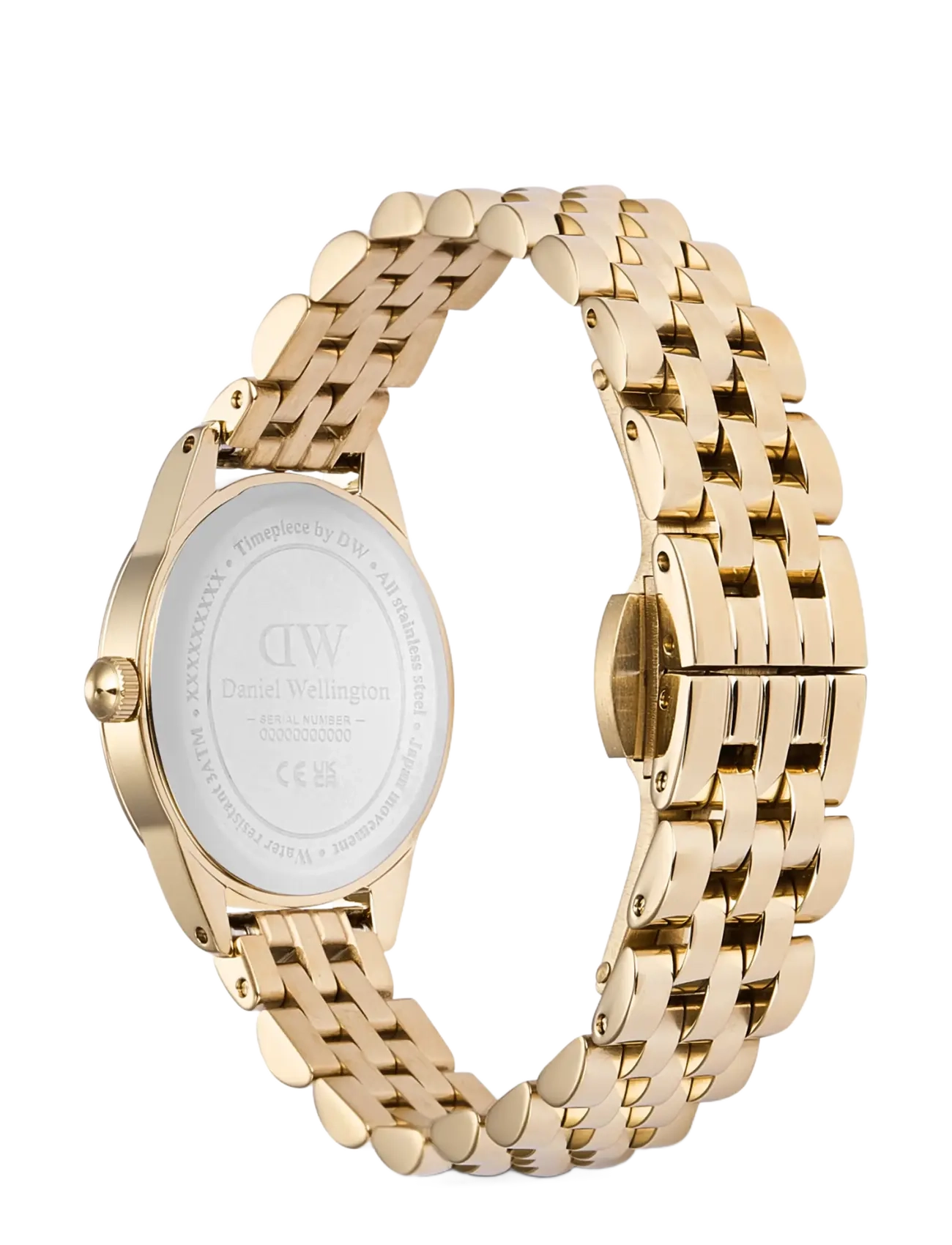 Daniel Wellington - Ophelia Mini 22x25.5 Beans Link Emerald G - analoge ure - gold - 3