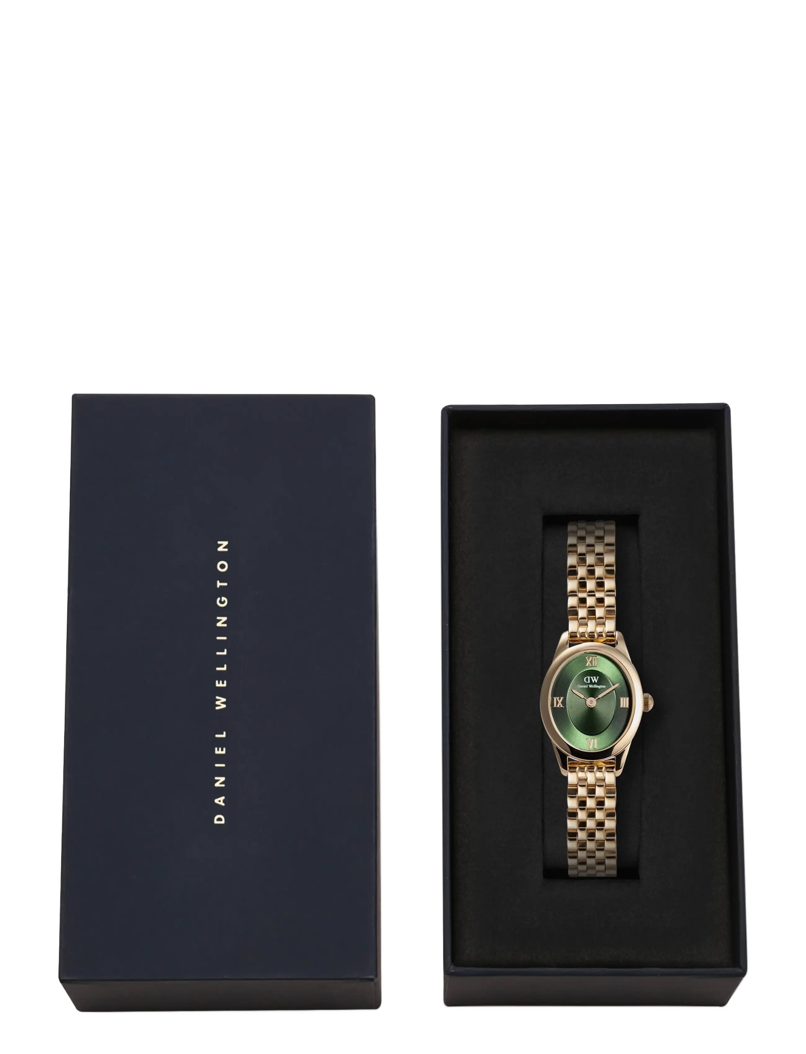 Daniel Wellington - Ophelia Mini 22x25.5 Beans Link Emerald G - analoge ure - gold - 5