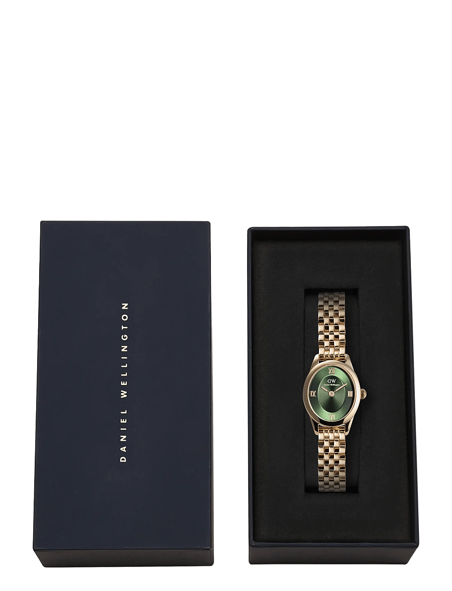 Daniel Wellington - Ophelia Mini 22x25.5 Beans Link Emerald G - analoge ure - gold - 5