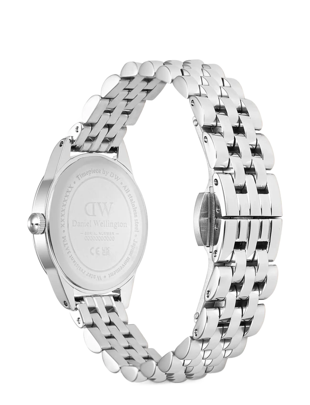 Daniel Wellington - Ophelia Mini 22x25.5 Beans Link White S - analoge ure - silver - 2