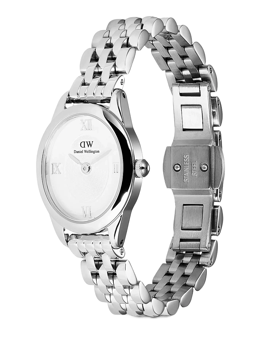 Daniel Wellington - Ophelia Mini 22x25.5 Beans Link White S - analoge ure - silver - 3