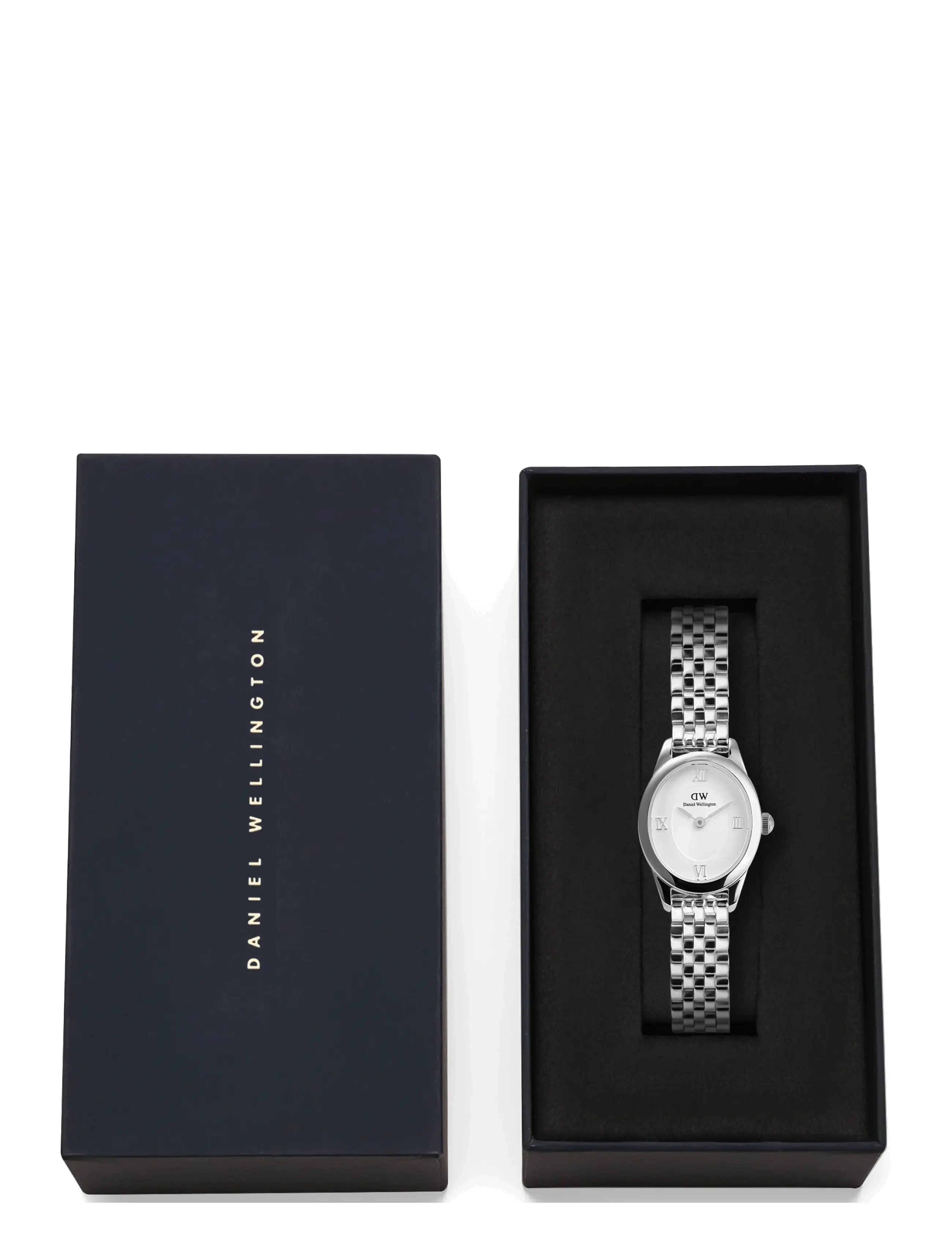 Daniel Wellington - Ophelia Mini 22x25.5 Beans Link White S - analoge ure - silver - 4