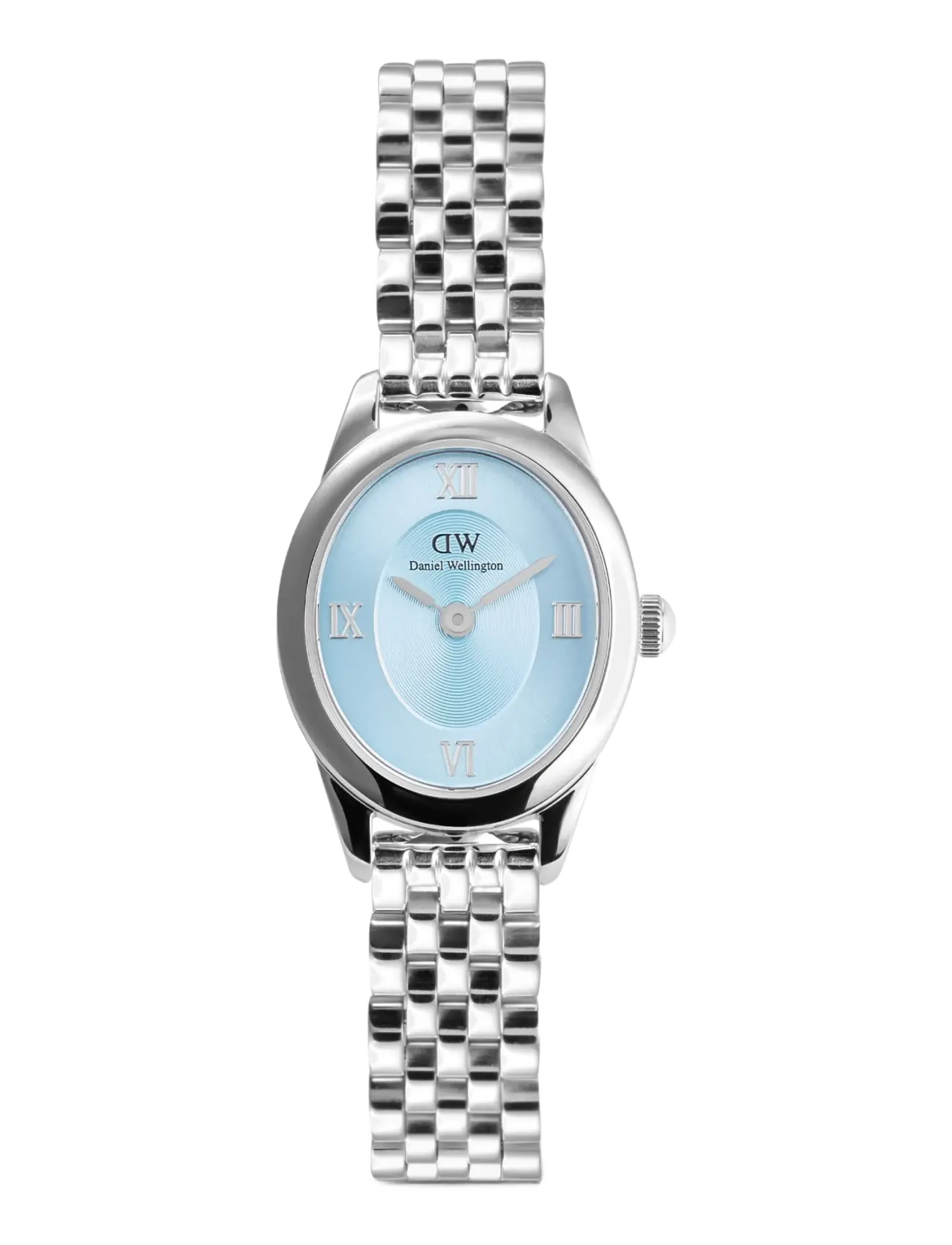 Daniel Wellington Ophelia Mini 22x25.5 Beans Link Ice Blue S - Basics - SILVER / silver