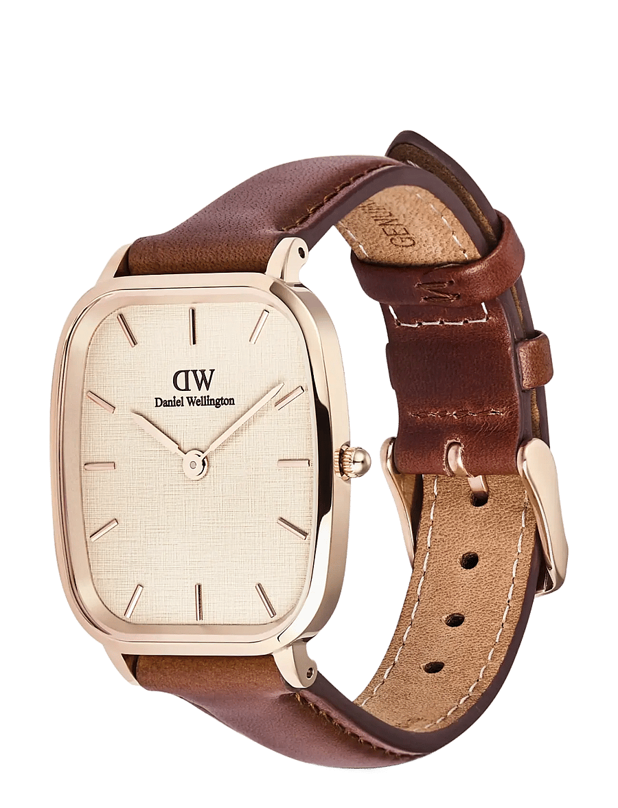 Daniel Wellington - Marlon 32x36.30 St Mawes Linen RG - analoge uhren - rose_gold - 3