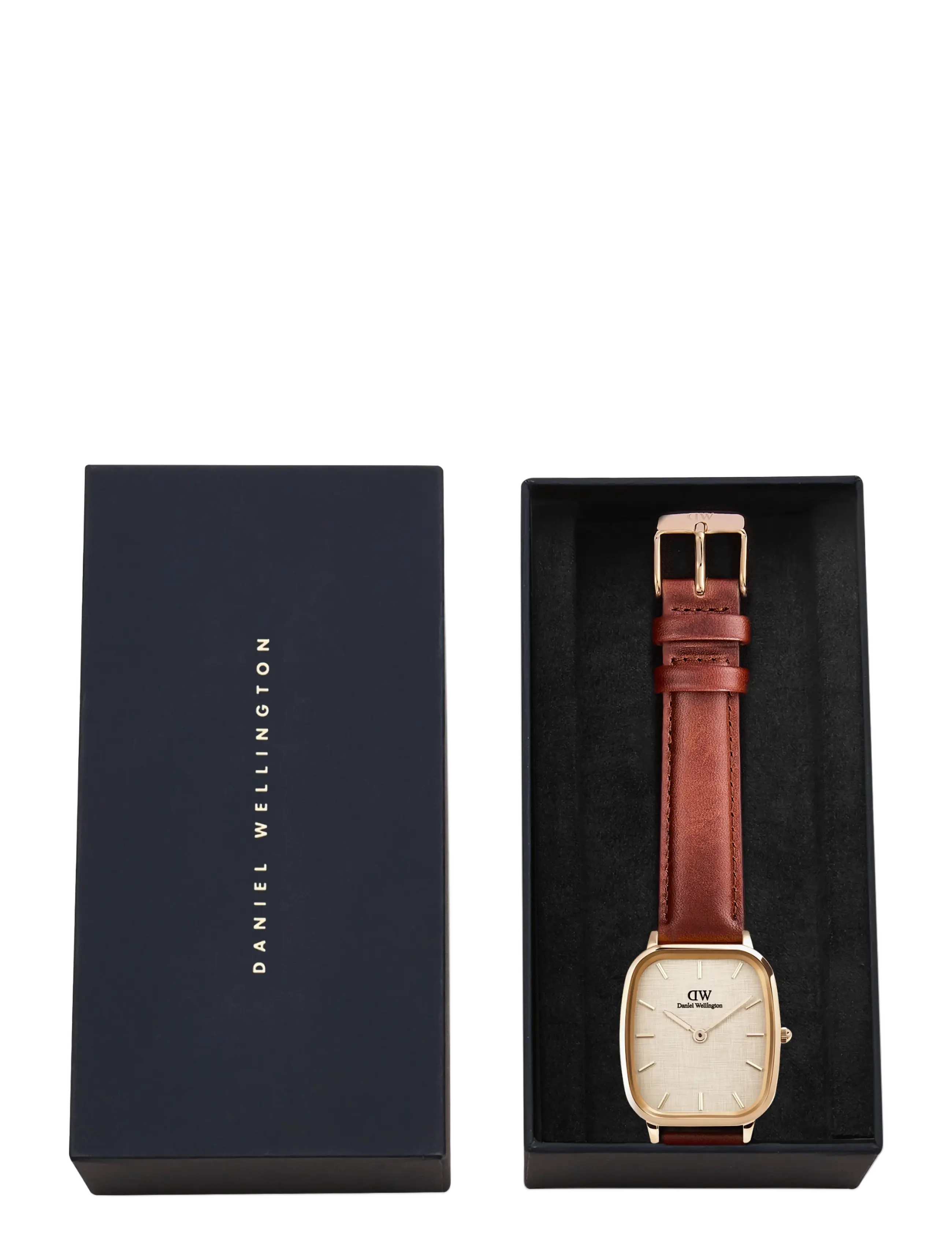 Daniel Wellington - Marlon 32x36.30 St Mawes Linen RG - analoge uhren - rose_gold - 4