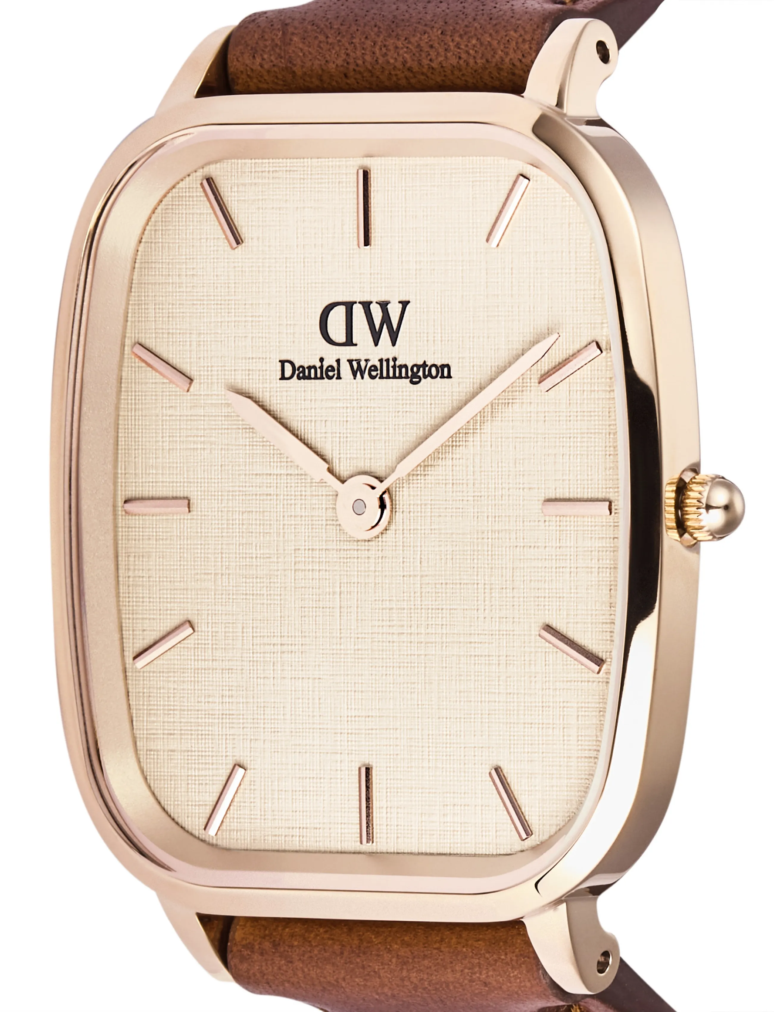 Daniel Wellington - Marlon 32x36.30 St Mawes Linen RG - analoge uhren - rose_gold - 5