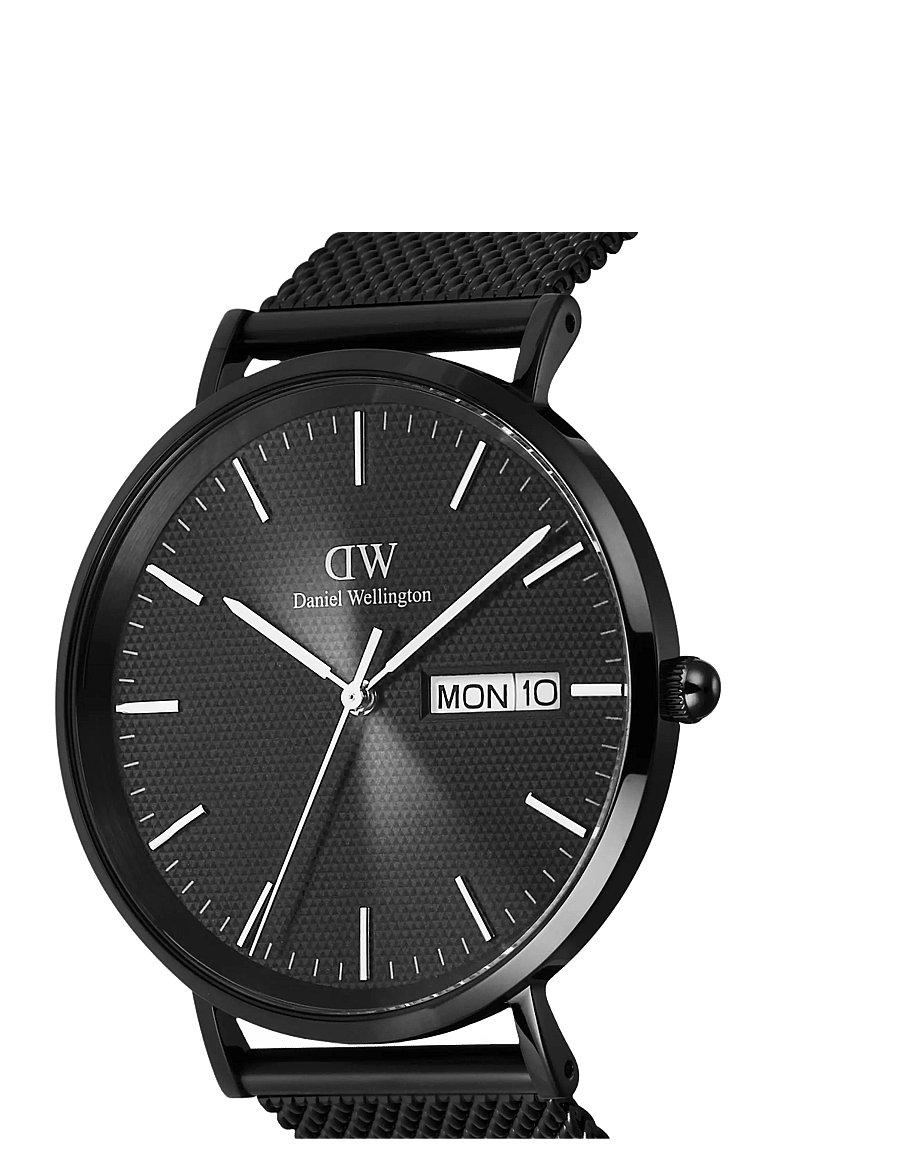 Daniel Wellington - Classic 40 Day Display Onyx Black B - analoge uhren - black - 2