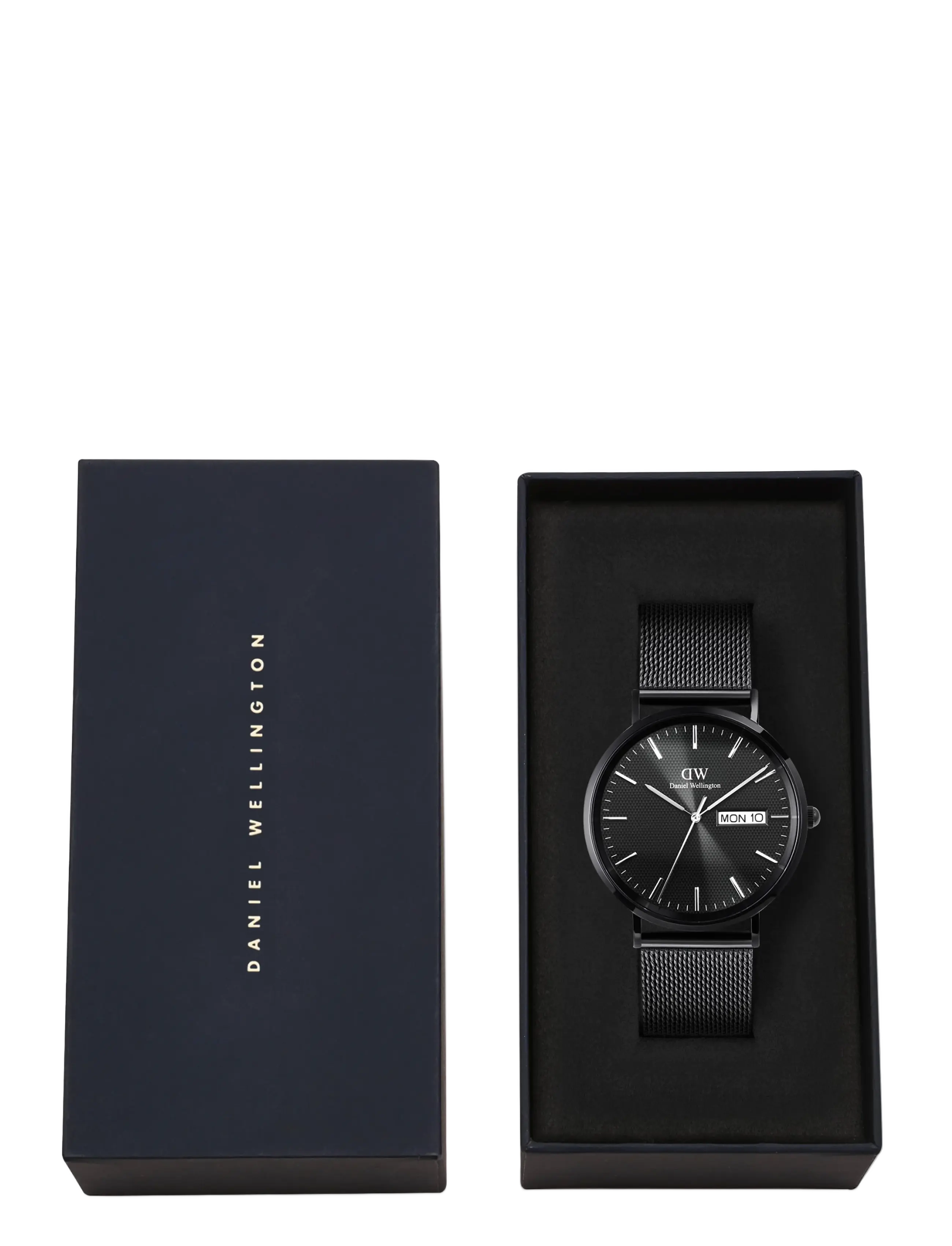 Daniel Wellington - Classic 40 Day Display Onyx Black B - analoge uhren - black - 5
