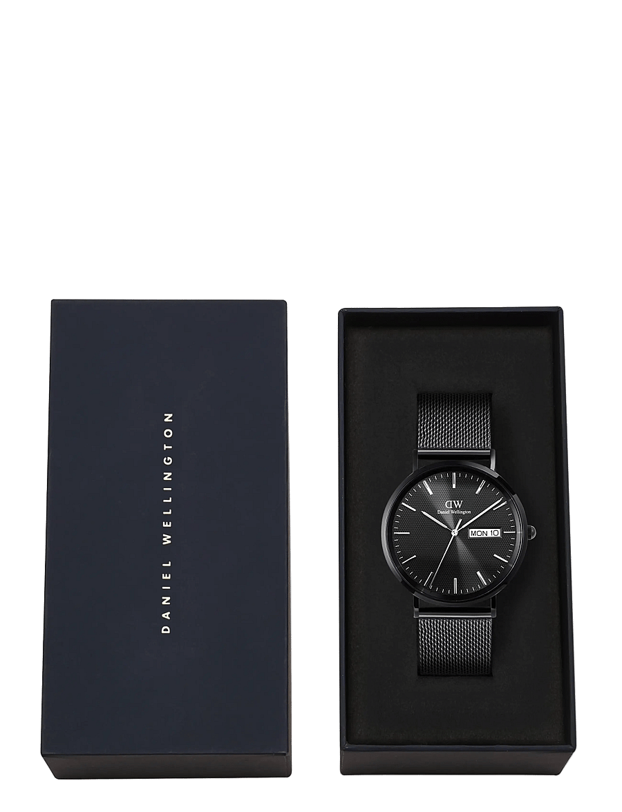 Daniel Wellington - Classic 40 Day Display Onyx Black B - analoge uhren - black - 5