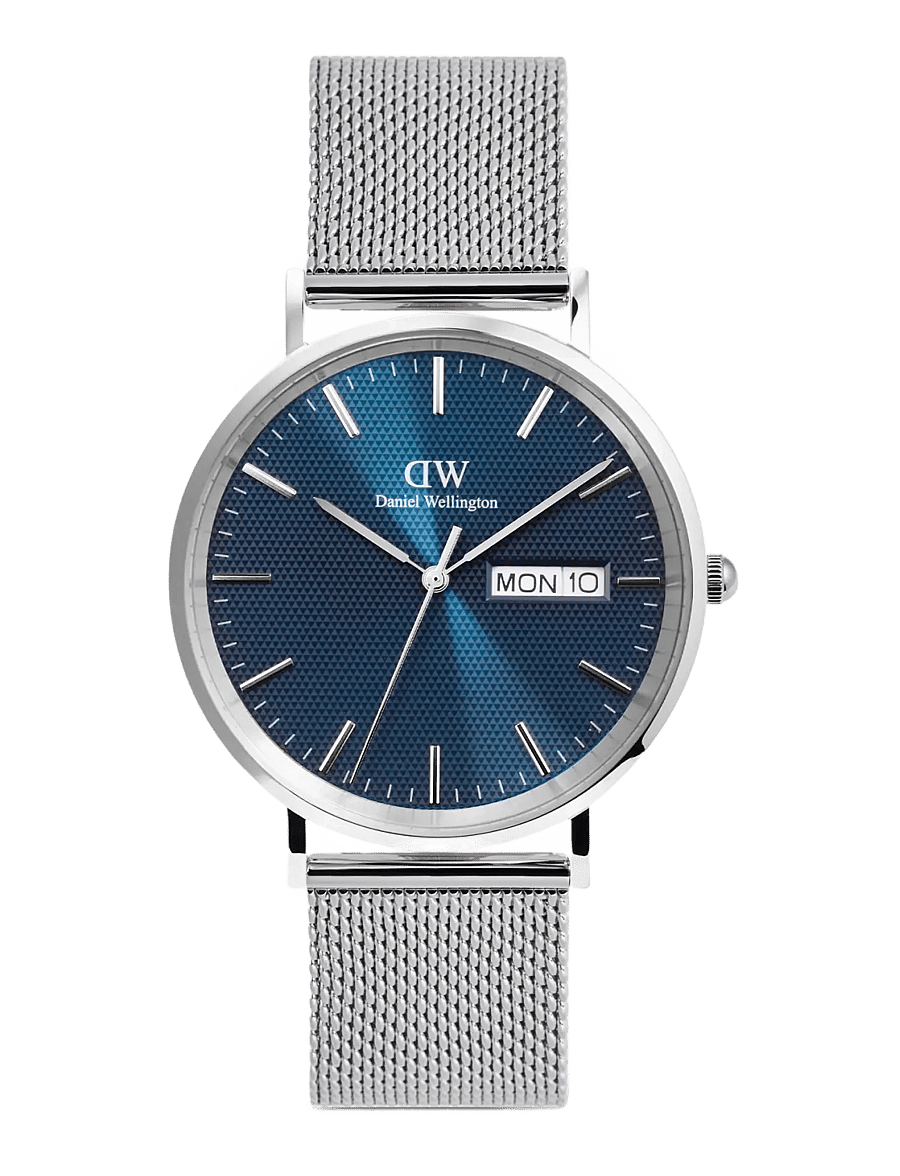 Daniel Wellington - Classic 40 Day Display Sterling Arctic S - analoge uhren - silver - 1