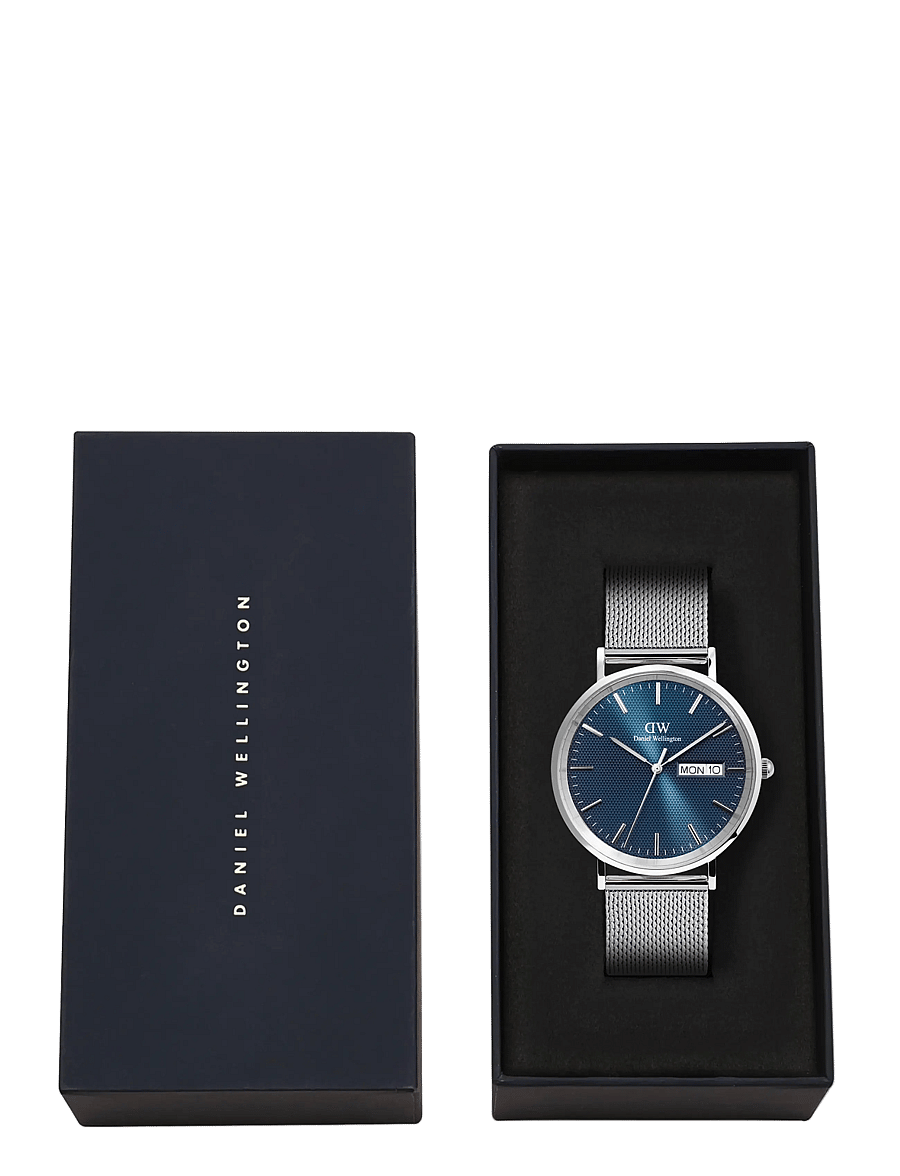 Daniel Wellington - Classic 40 Day Display Sterling Arctic S - analoge uhren - silver - 4