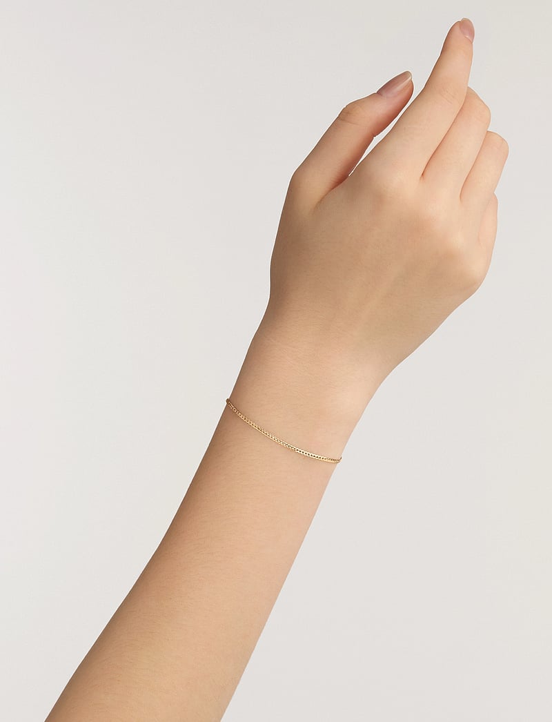Daniel Wellington - Elan Flat Chain Bracelet G - kettenarmbänder - gold - 0