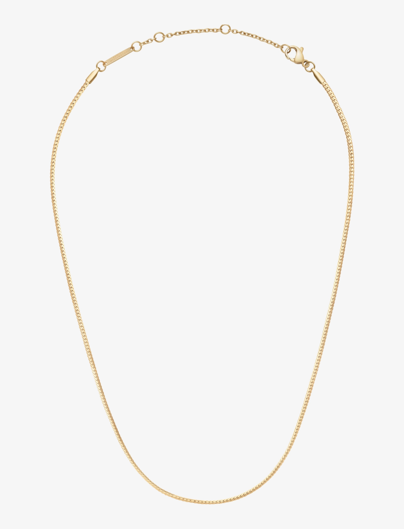 Daniel Wellington Elan Flat Chain Necklace Short G - Basics - GOLD / gold
