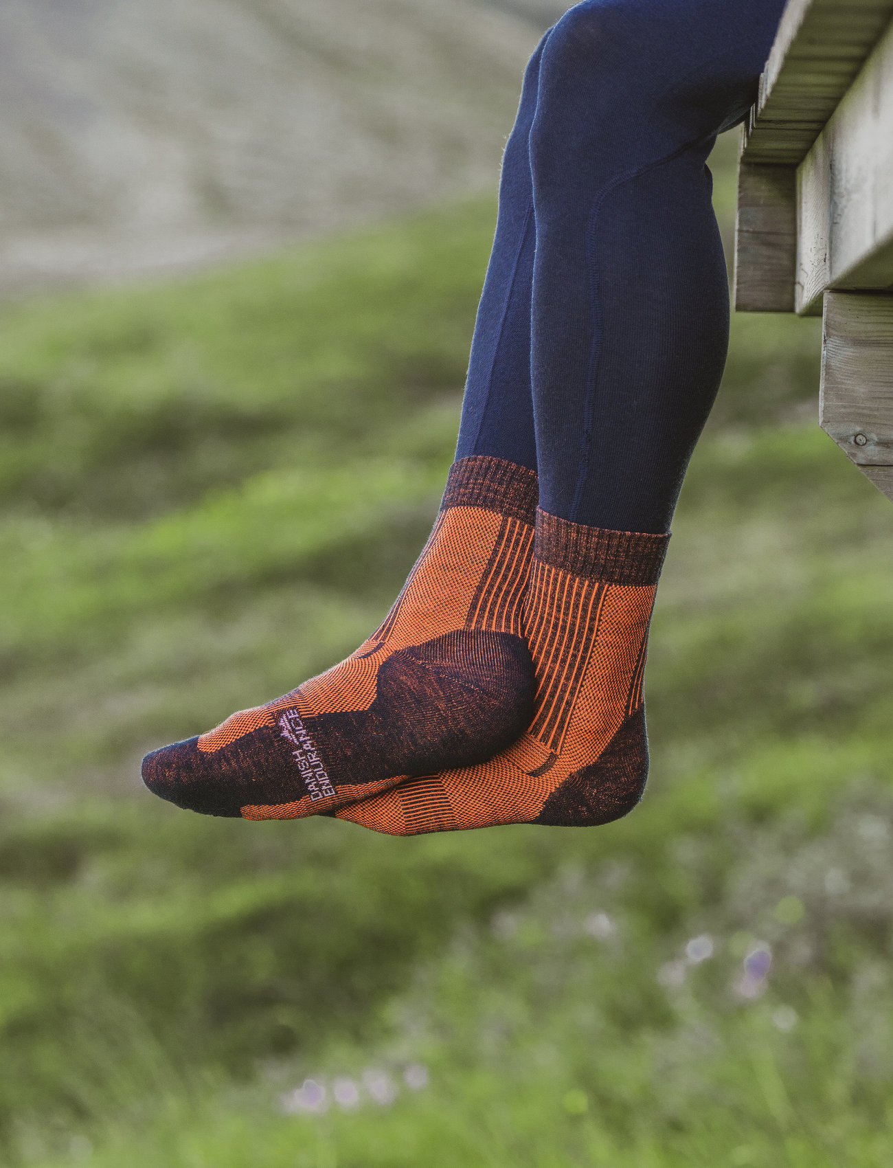 Danish Endurance Light Hiking Crew Socks 3-Pack - - 39-42 2