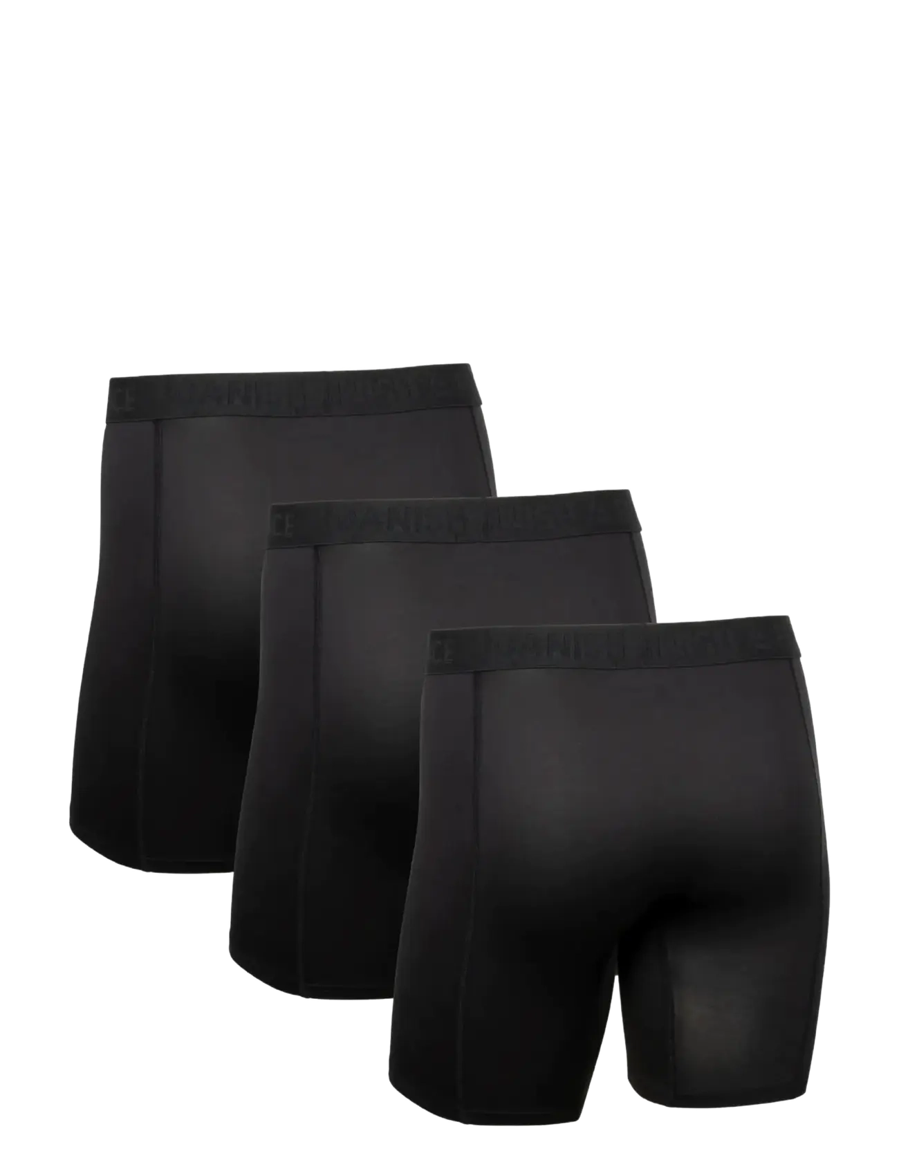 Danish Endurance - Sports Extra Long Trunks (Men) 3-pack - boxers - black - 2