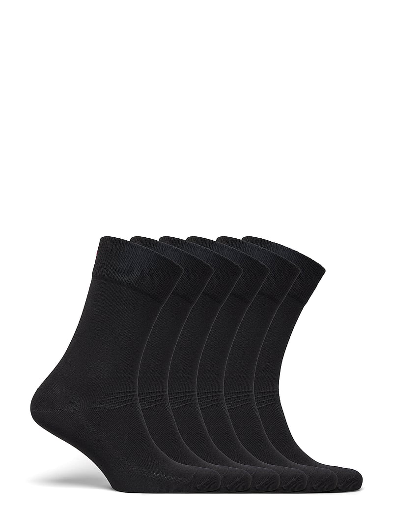Danish Endurance - Bamboo Dress Socks 6-pack - vanliga strumpor - black - 3
