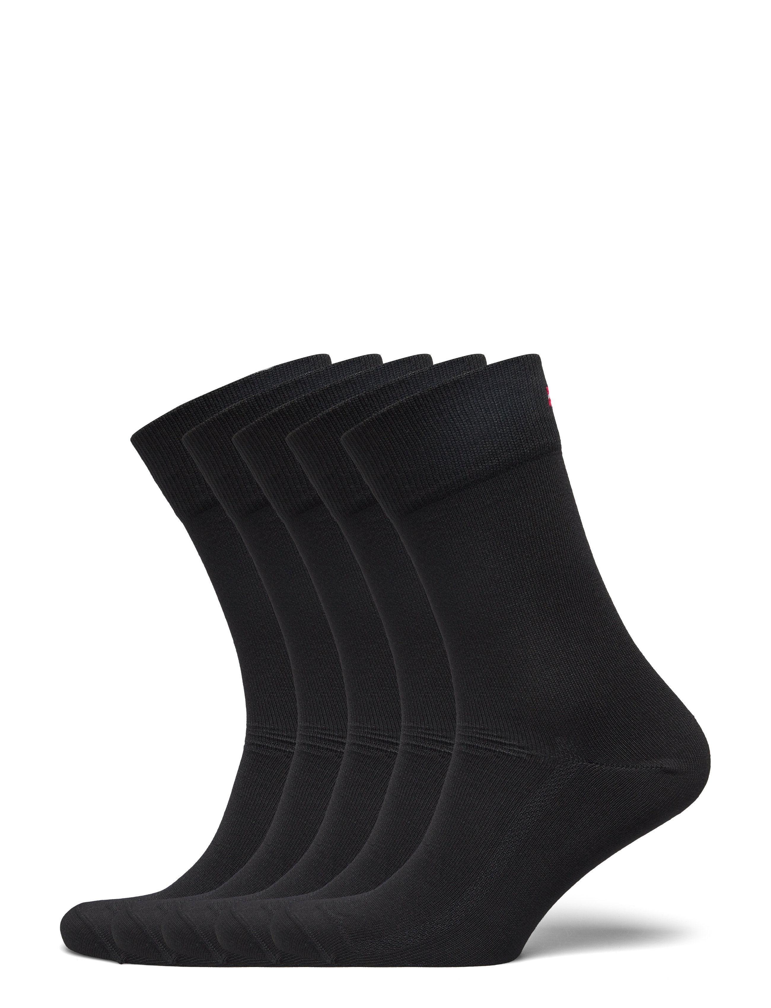 Danish Endurance - Bamboo Crew Socks 6-pack - skarpety za kostkę - black - 4