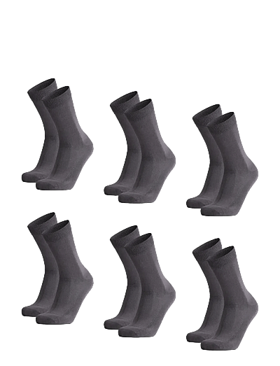 Bamboo Crew Socks 6-Pack - Sokker
