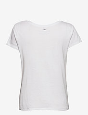 Danish Endurance - Women's Modal V-Neck T-Shirt 1-pack - alhaisimmat hinnat - pure white - 1