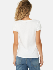 Danish Endurance - Women's Modal V-Neck T-Shirt 1-pack - t-shirty - pure white - 3