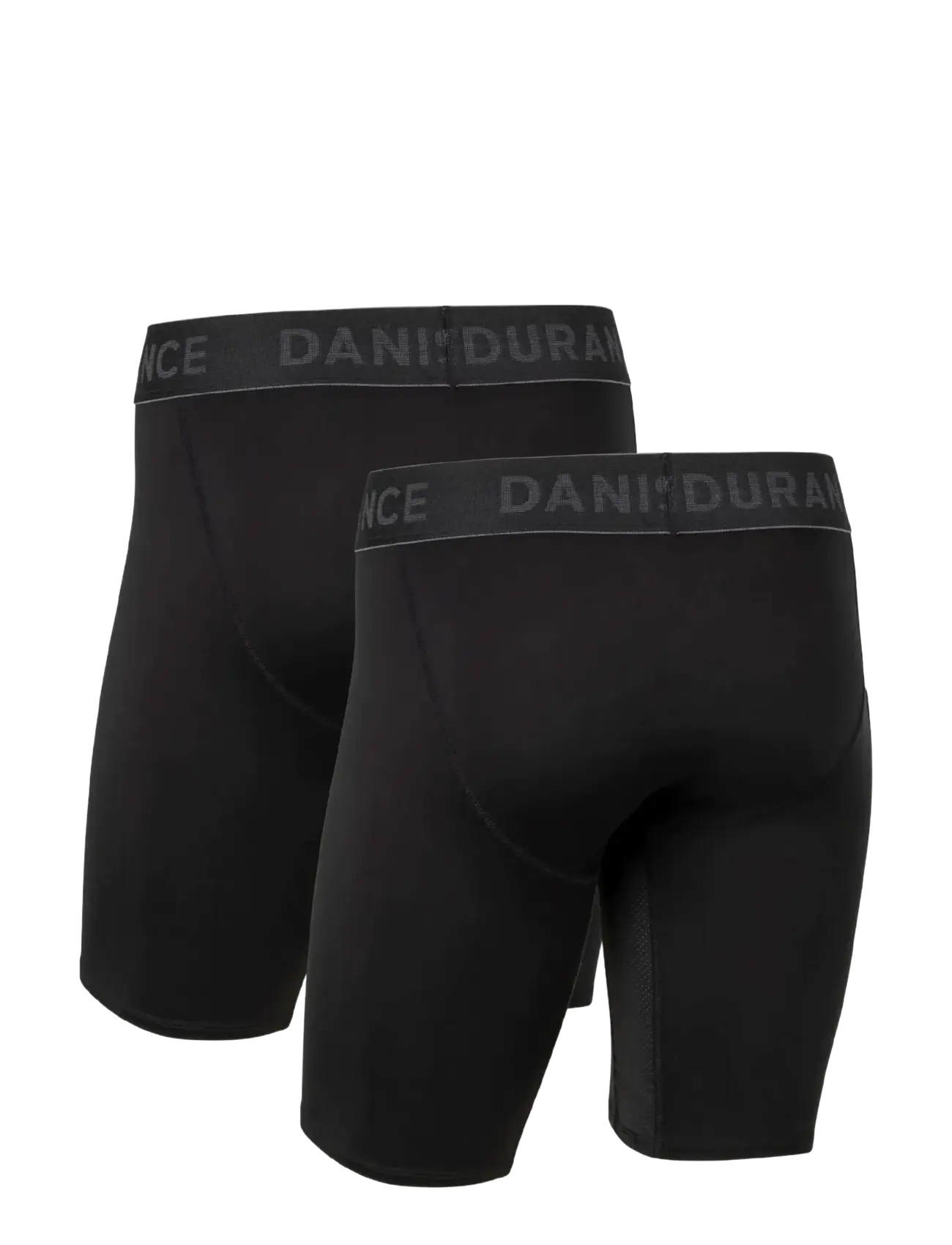 Danish Endurance - Power Compression Shorts (Men) 2-pack - lühikesed jooksupüksid - multicolor (1x black, 1x black/grey) - 2