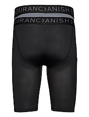 Danish Endurance - Men's Compression Shorts 2-pack - running & training tights - multicolor (1x black, 1x grey) - 7