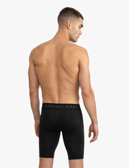 Danish Endurance - Men's Compression Shorts 2-pack - löpnings-& träningstights - multicolor (1x black, 1x grey) - 2