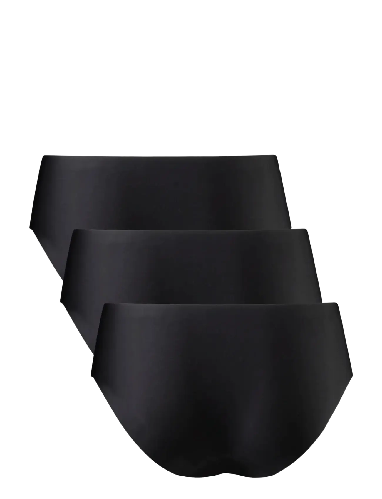 Danish Endurance - Invisible Hipster (Women) 3-pack - undertøj og sokker - black - 2
