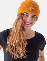 Danish Endurance - Recycled Polyester Beanie 1-pack - lowest prices - mustard - 2