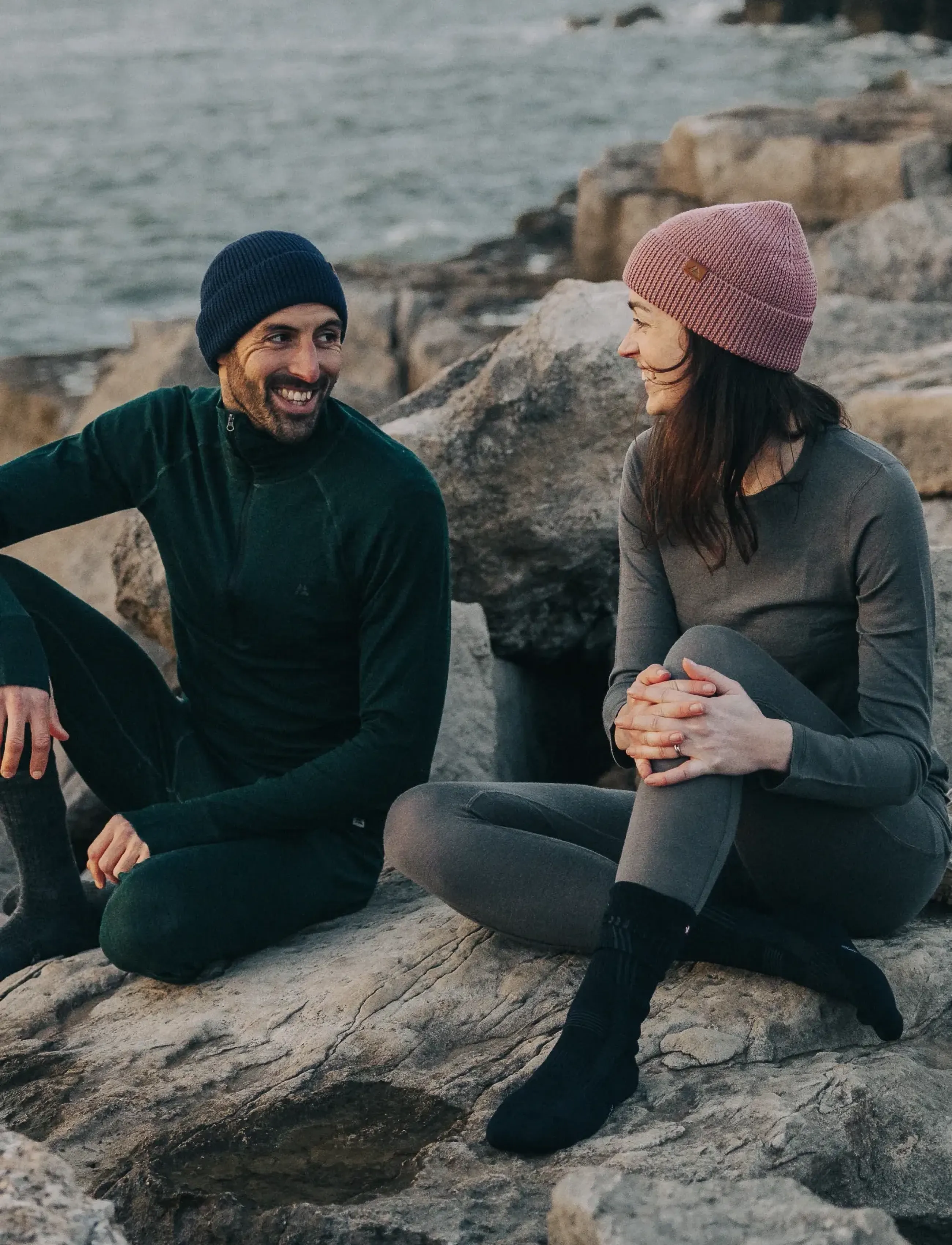 Danish Endurance - Nordic Merino Beanie 1-pack - mössor - black - 4