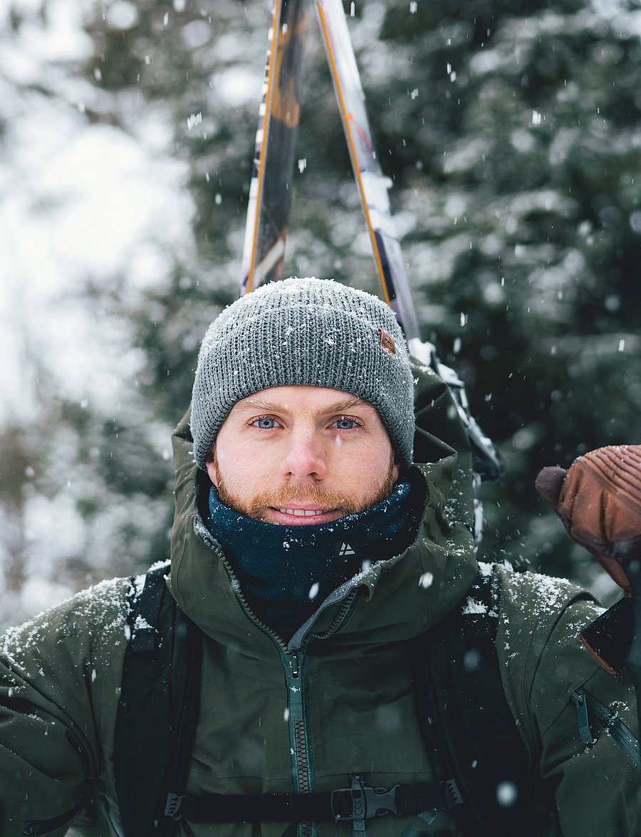 Danish Endurance - Nordic Merino Beanie 1-pack - mützen - grey - 4