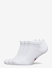 Long Distance Running Low-Cut Socks 3-pack - WHITE