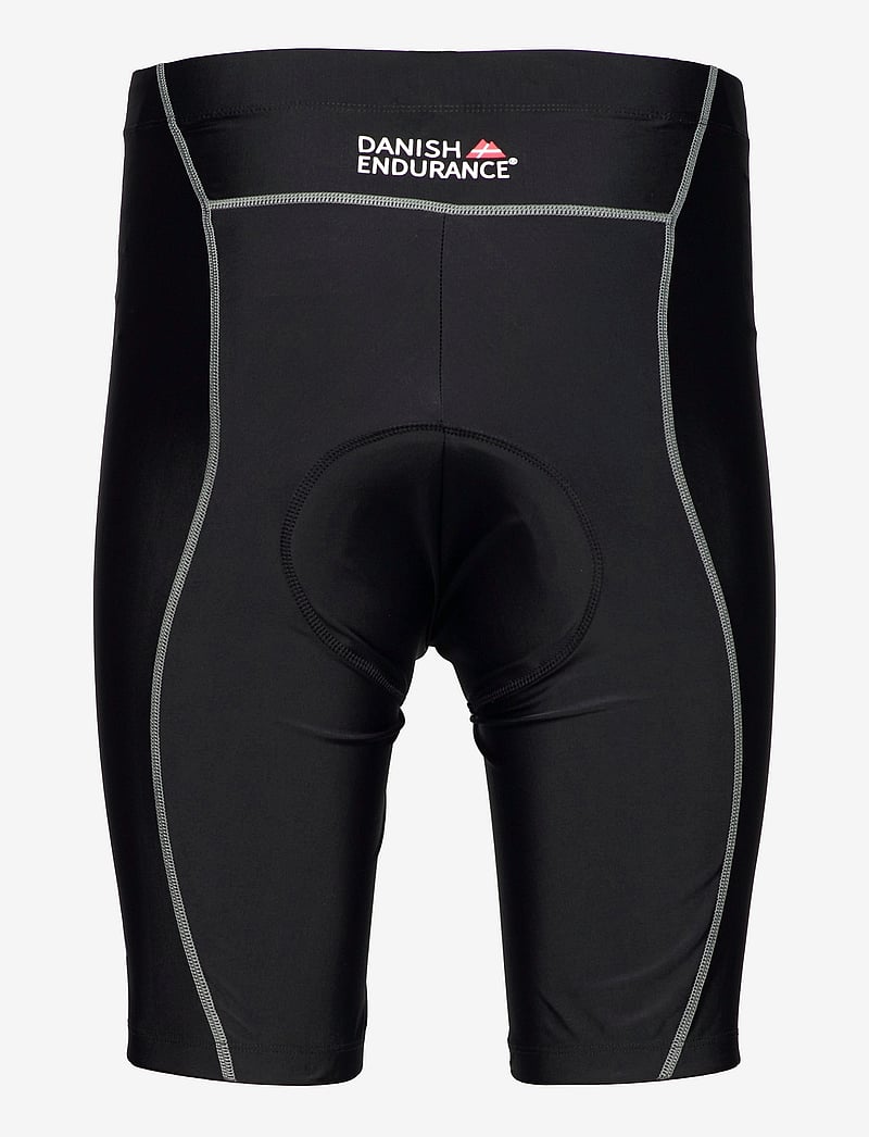 Danish Endurance - Cycling Shorts (Men) 1-pack - træningstights - black/grey - 2