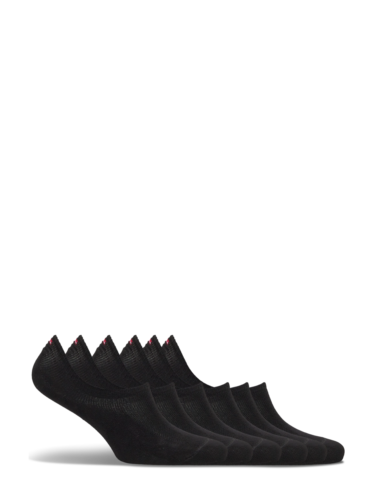 Danish Endurance - Bamboo No-Show Socks 6-pack - sportstrømper - black - 2