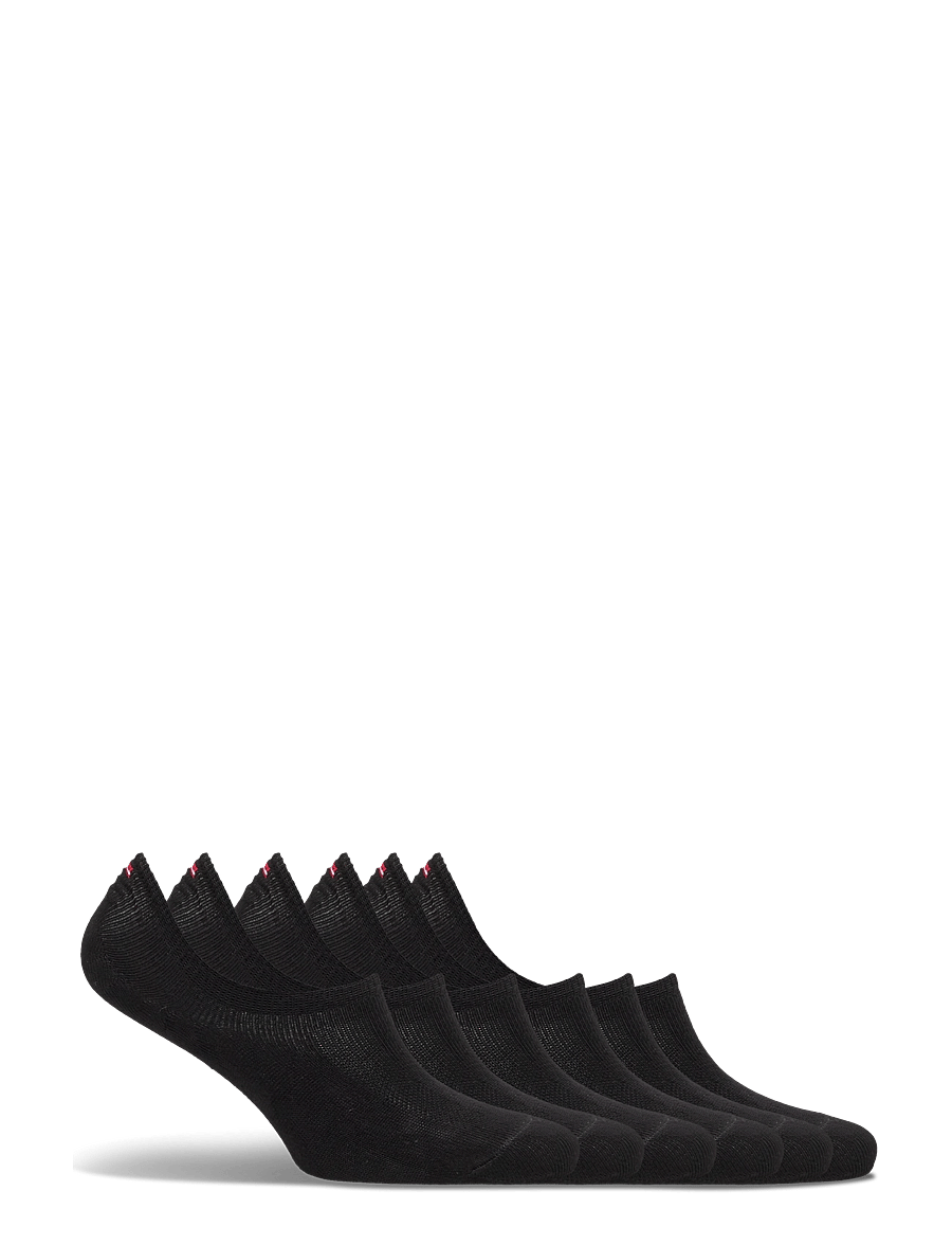 Danish Endurance - Bamboo No-Show Socks 6-pack - strümpfe - black - 2