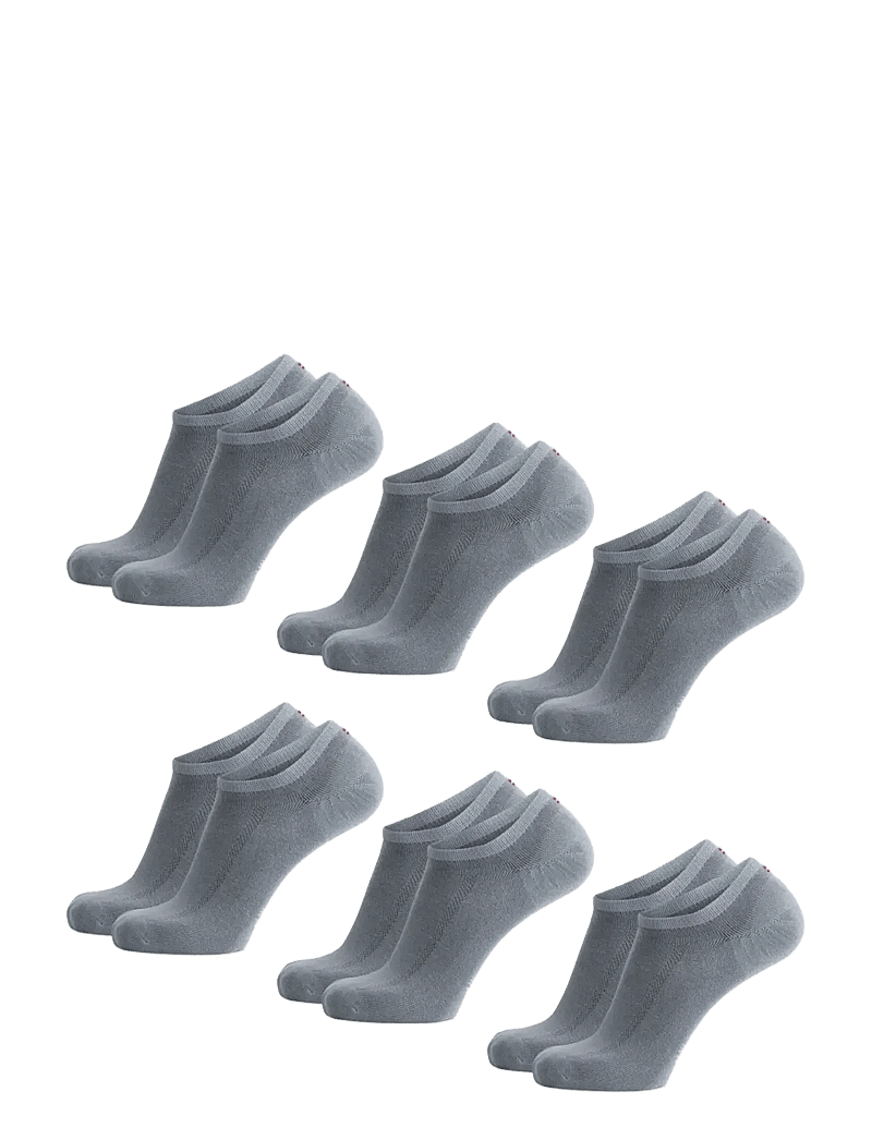 Danish Endurance - Bamboo No-Show Socks 6-pack - spordisokid - grey - 2