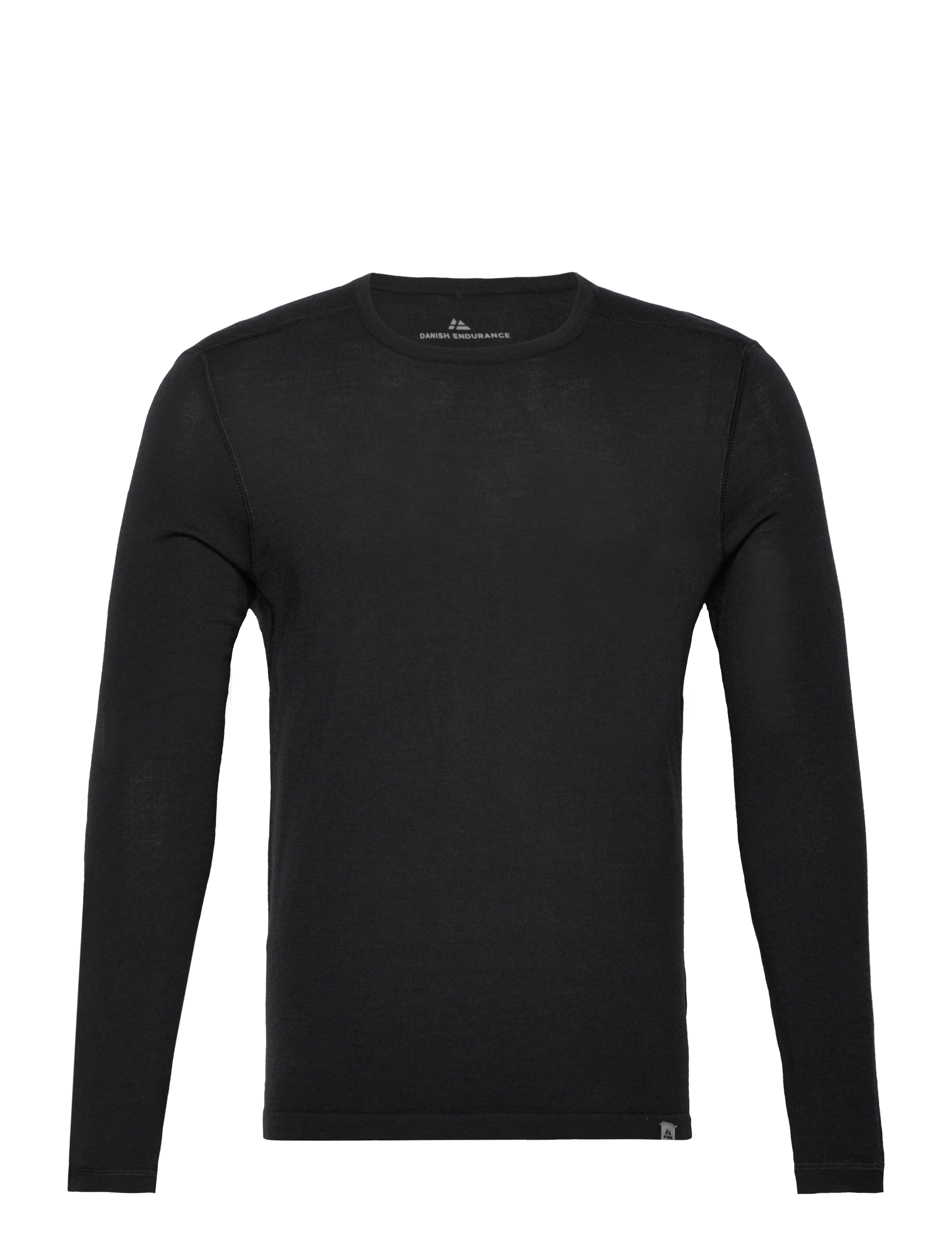 Danish Endurance Core Merino Baselayer Shirt (Men) 1-pack - Termotøj - BLACK / black