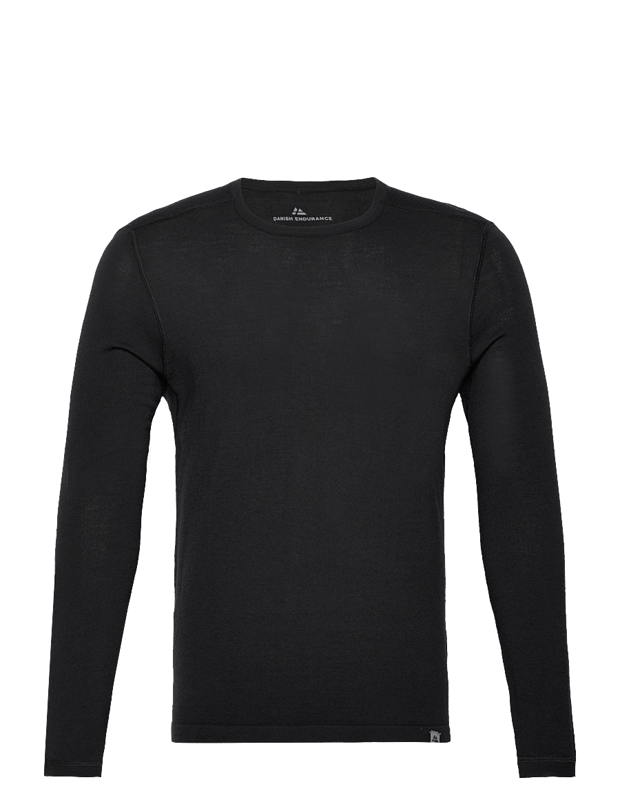 Danish Endurance - Core Merino Baselayer Shirt (Men) 1-pack - black - 1
